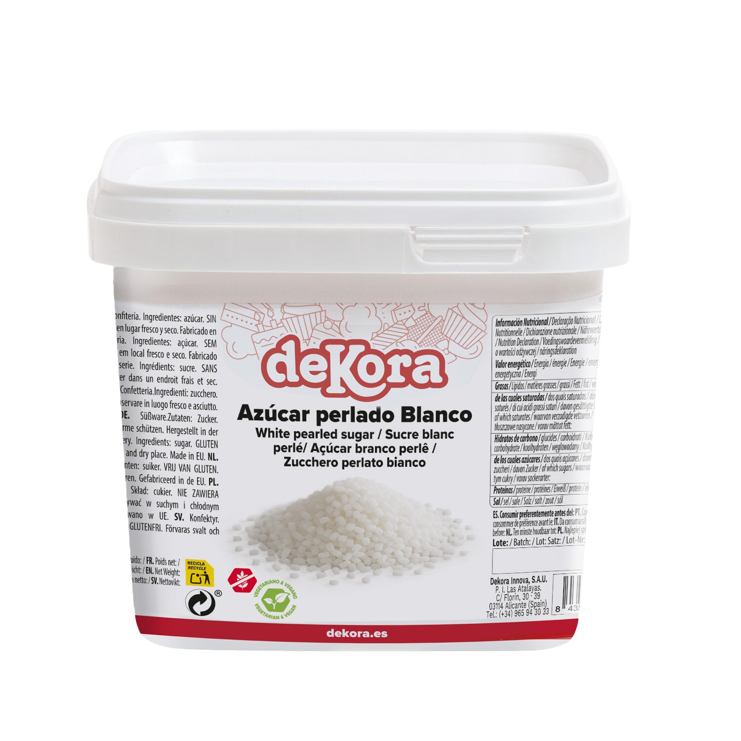 AZÚCAR BLANCO PERLADO 750G