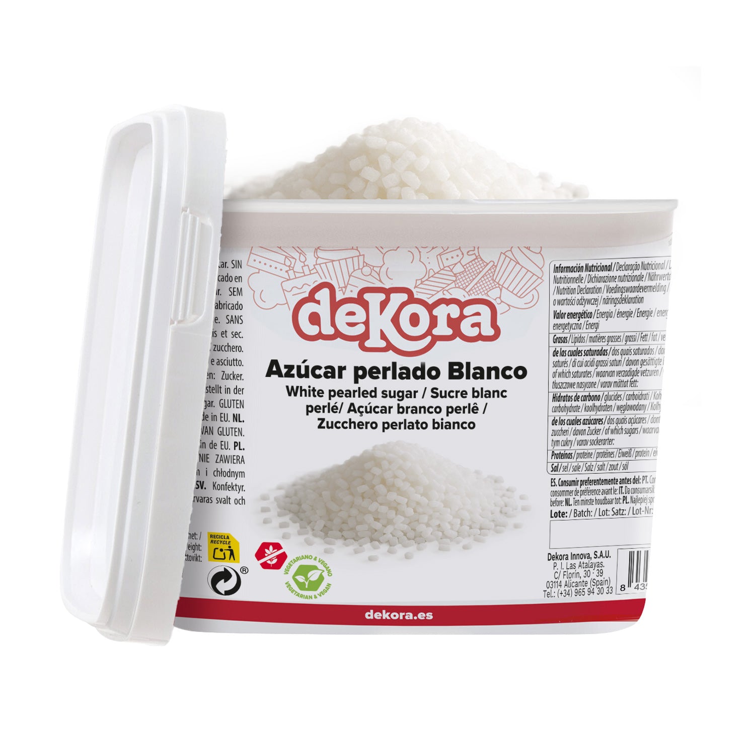 AÇÚCAR BRANCO PÉROLA 750GR
