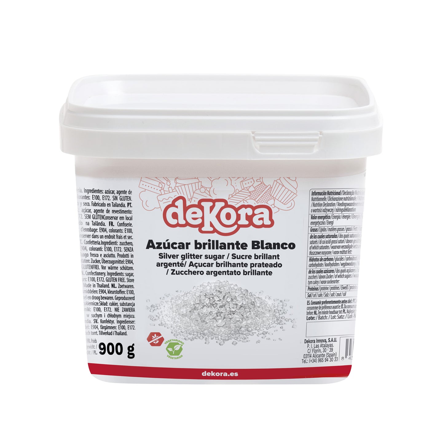 WHITE PEARL SUGAR 900GR