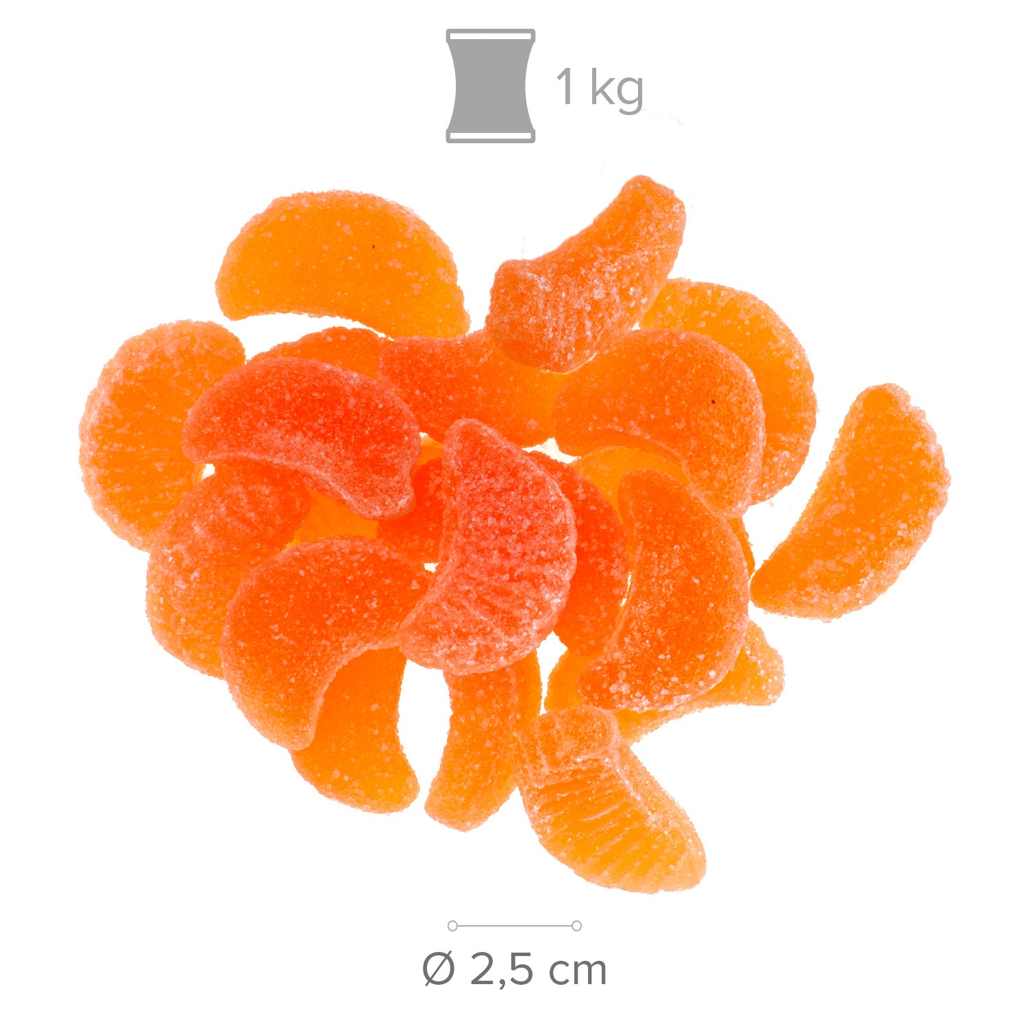 GAJOS JELLY GELATINA NARANJA 1KG