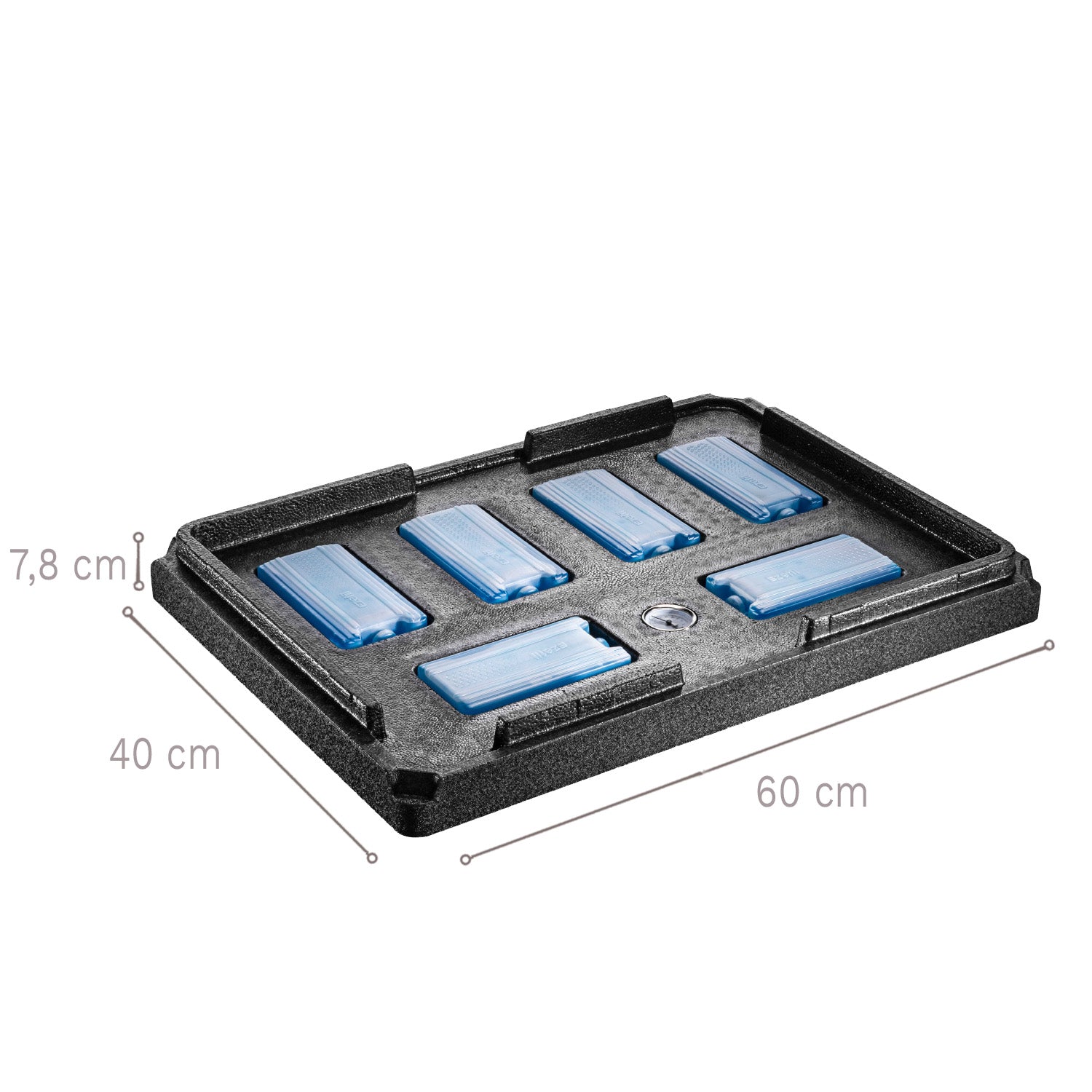 TAPA ISOTÉRMICA UNISTAR CON TERMÓMETRO 60X40X7,8CM