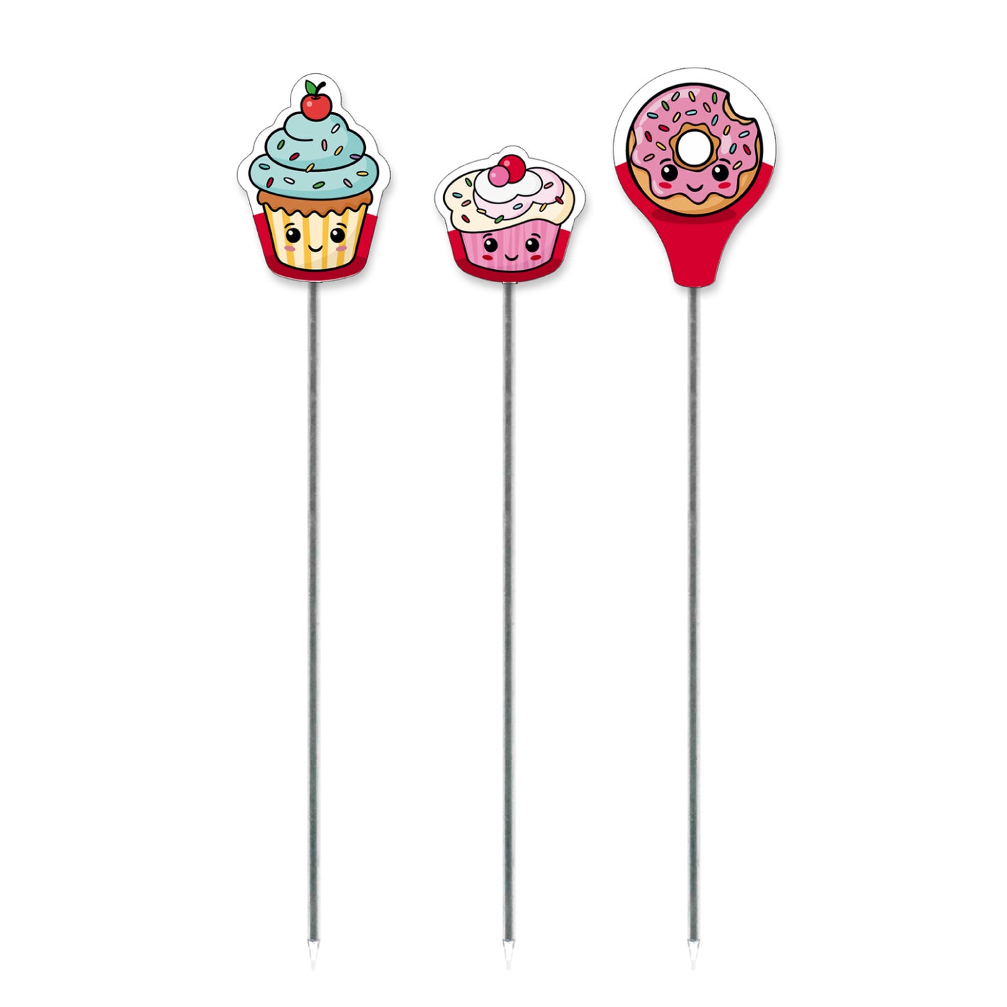 PACK 3 CAKE TESTERS ACCIAIO INOSSIDABILE- DEKORA HOME BAKING