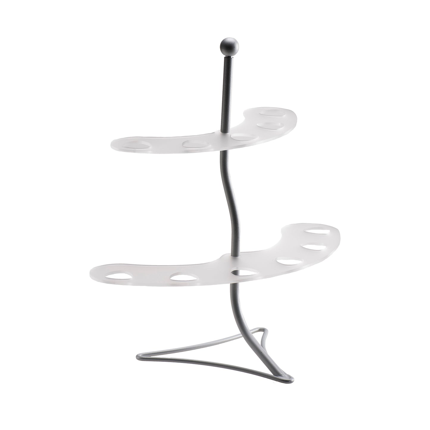 PORTA CONOS METALICO 11 PIEZAS 41x20 H 44 cm