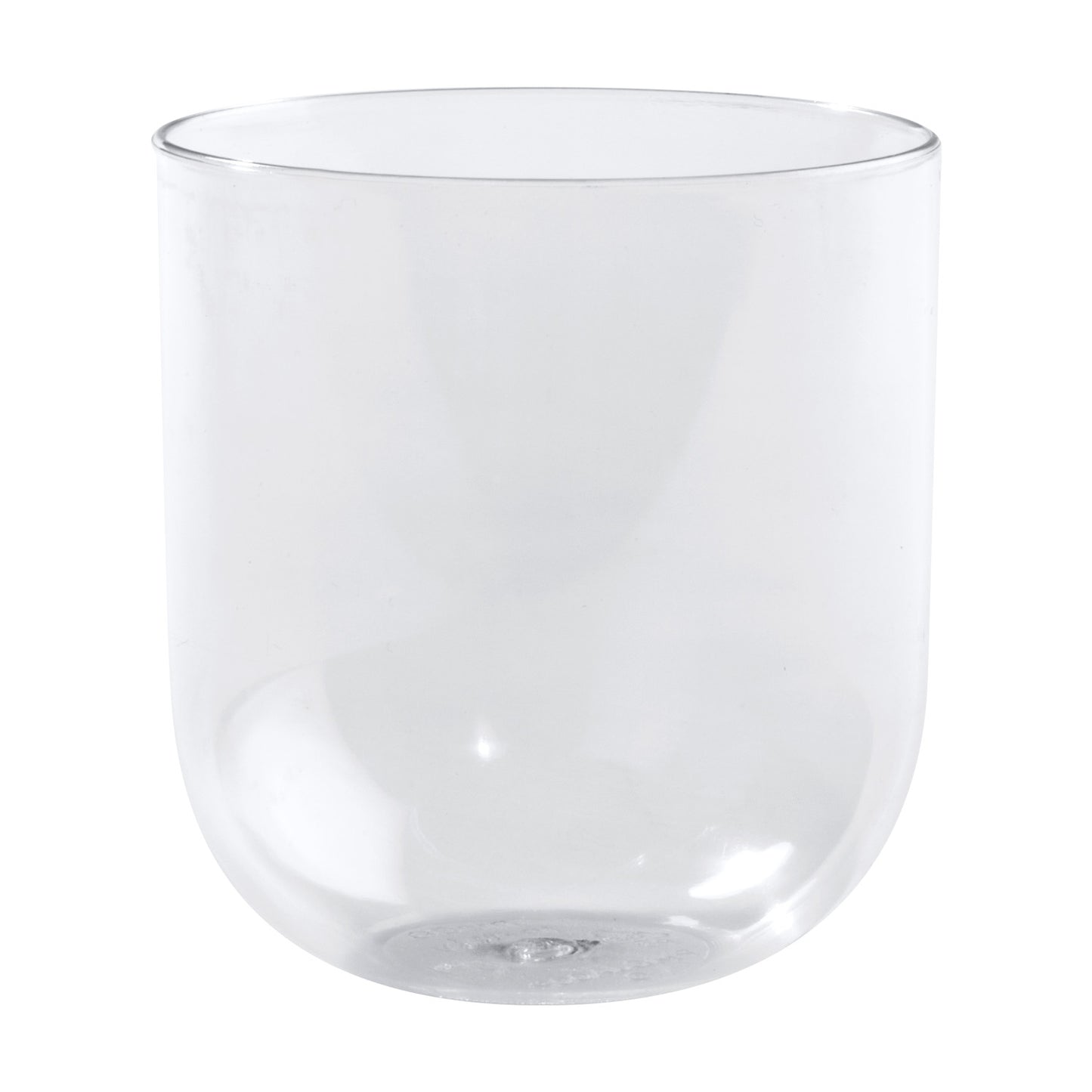 VASITO PLASTICO TRANSPARENTE JAPAN Ø 50 H54MM | CAP. 87ML
