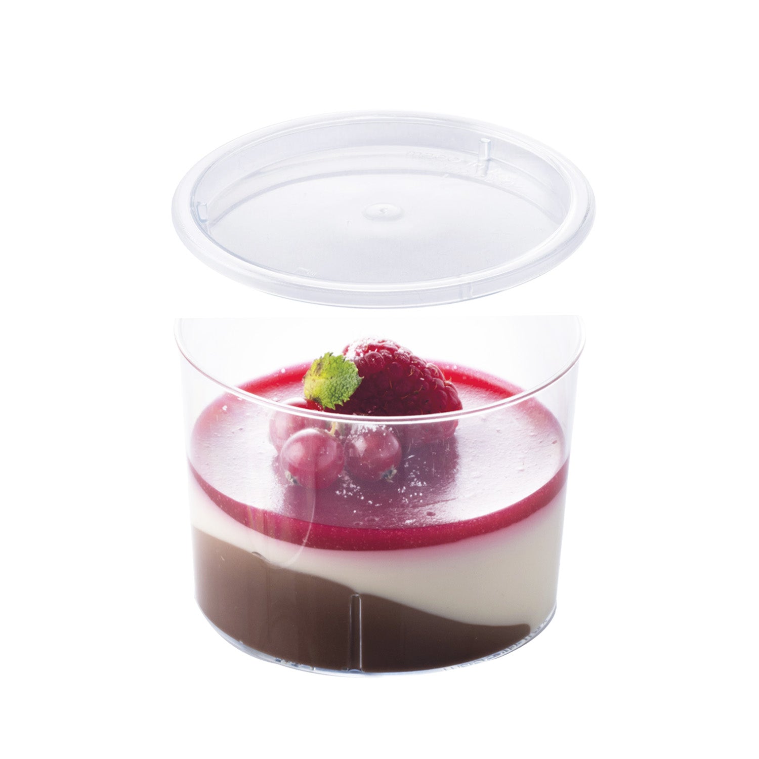 TAPA PLÁSTICO VASITO REDONDO DIAM 80MM H7.5MM