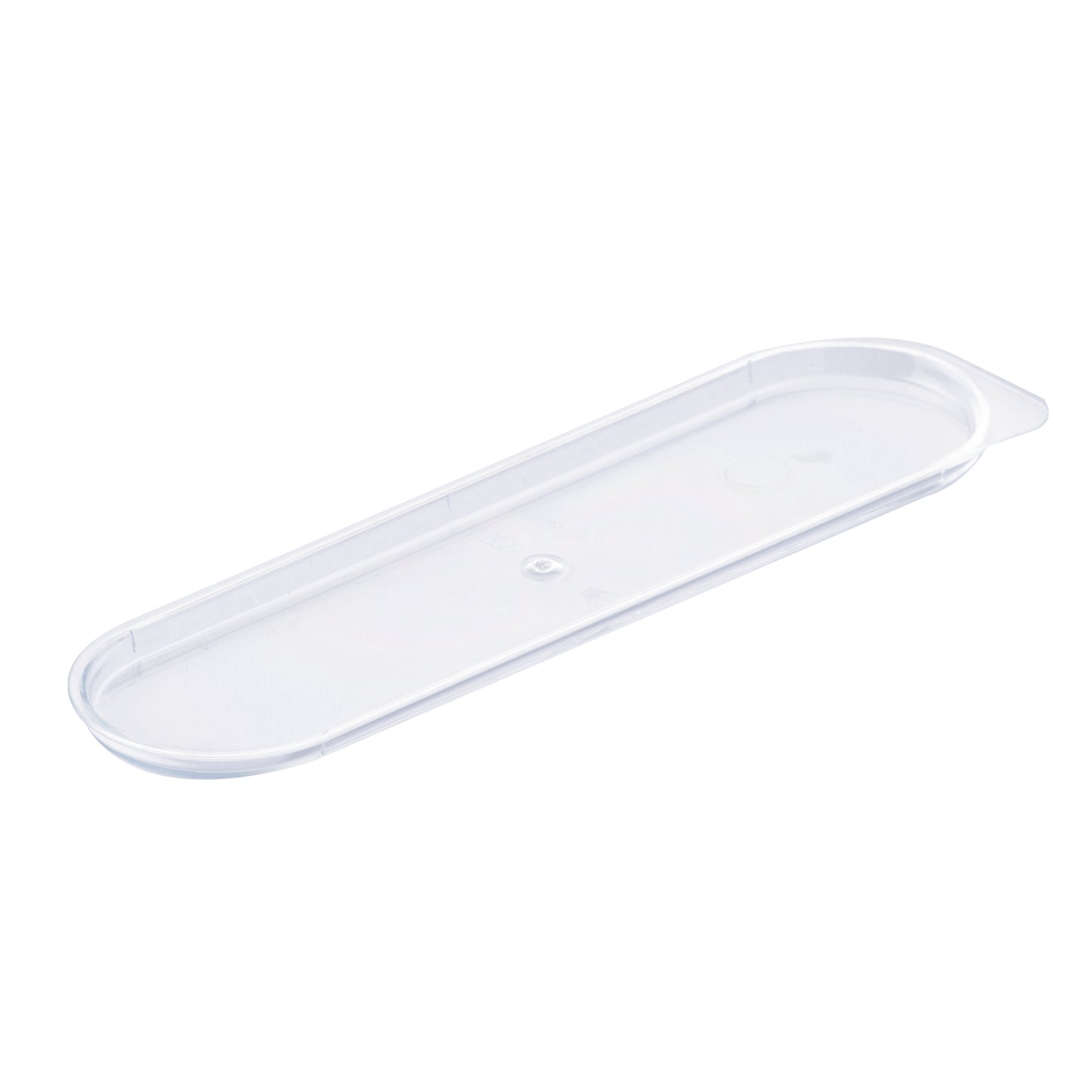 TAPA VASITO PLÁSTICO TRANSPARENTE ECLAIR 145X43.6H5.4M