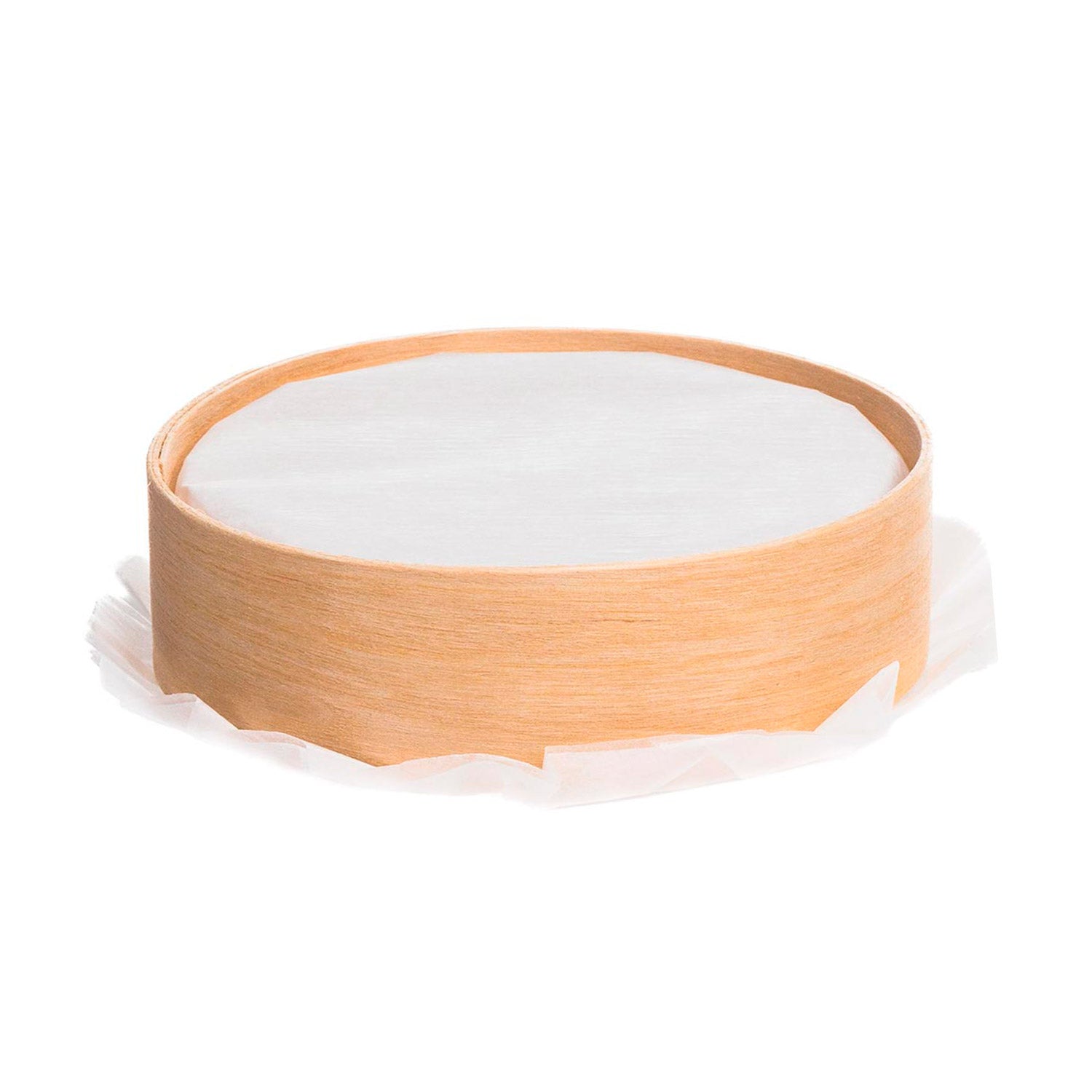 ANÉIS DE MADEIRA 10 Ø X 4 H CM COM PAPEL - 60 UDS