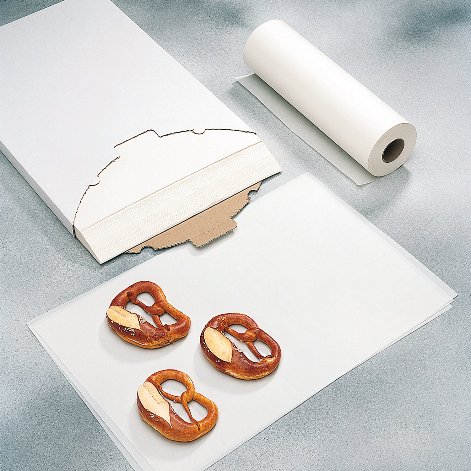 FEUILLES CUISSON EN PAPIER SILICONE 2 FACES 59X39CM