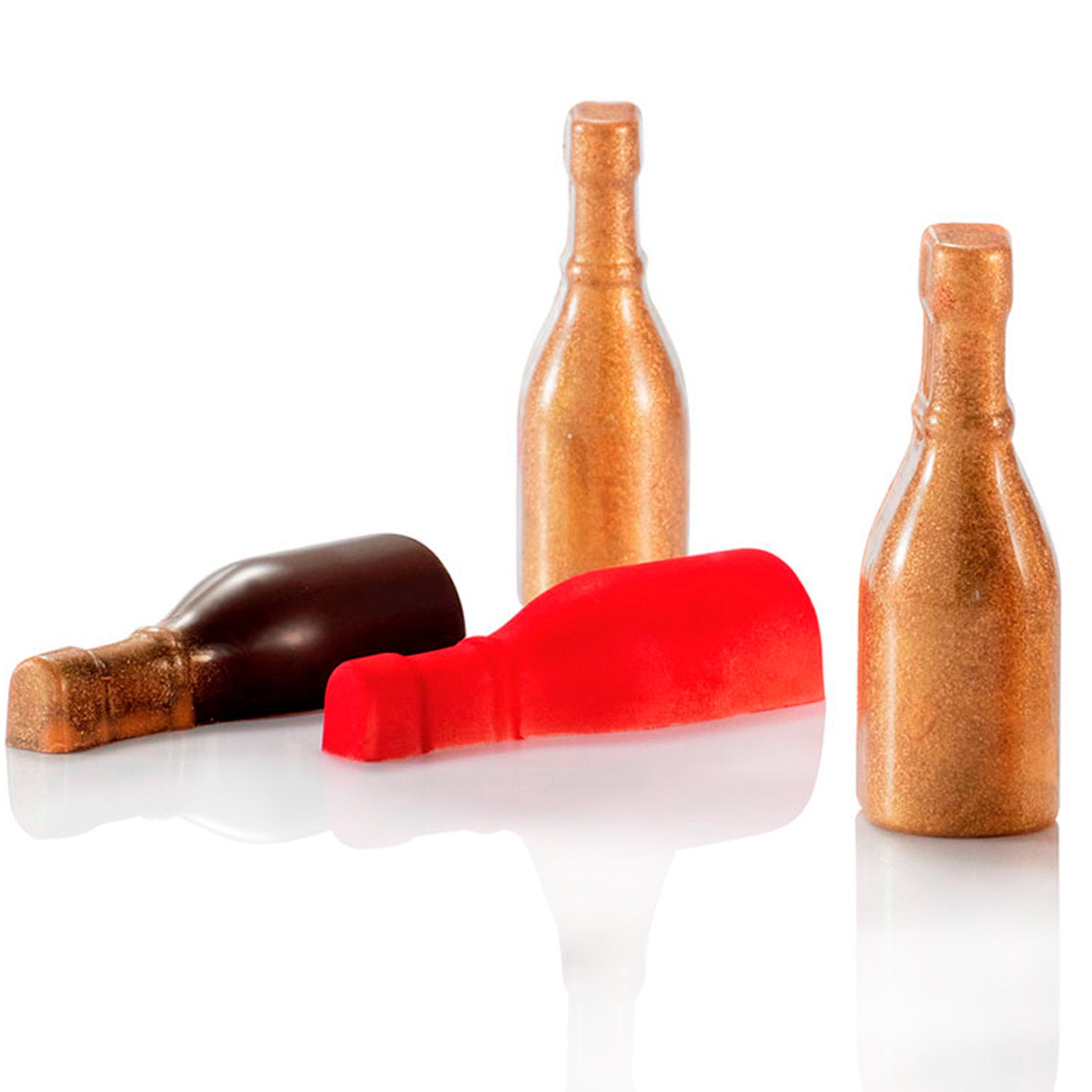 MOLDE POLICARBONATO MINI BOTELLA 60X20.5 H16 MM |18 PIEZAS