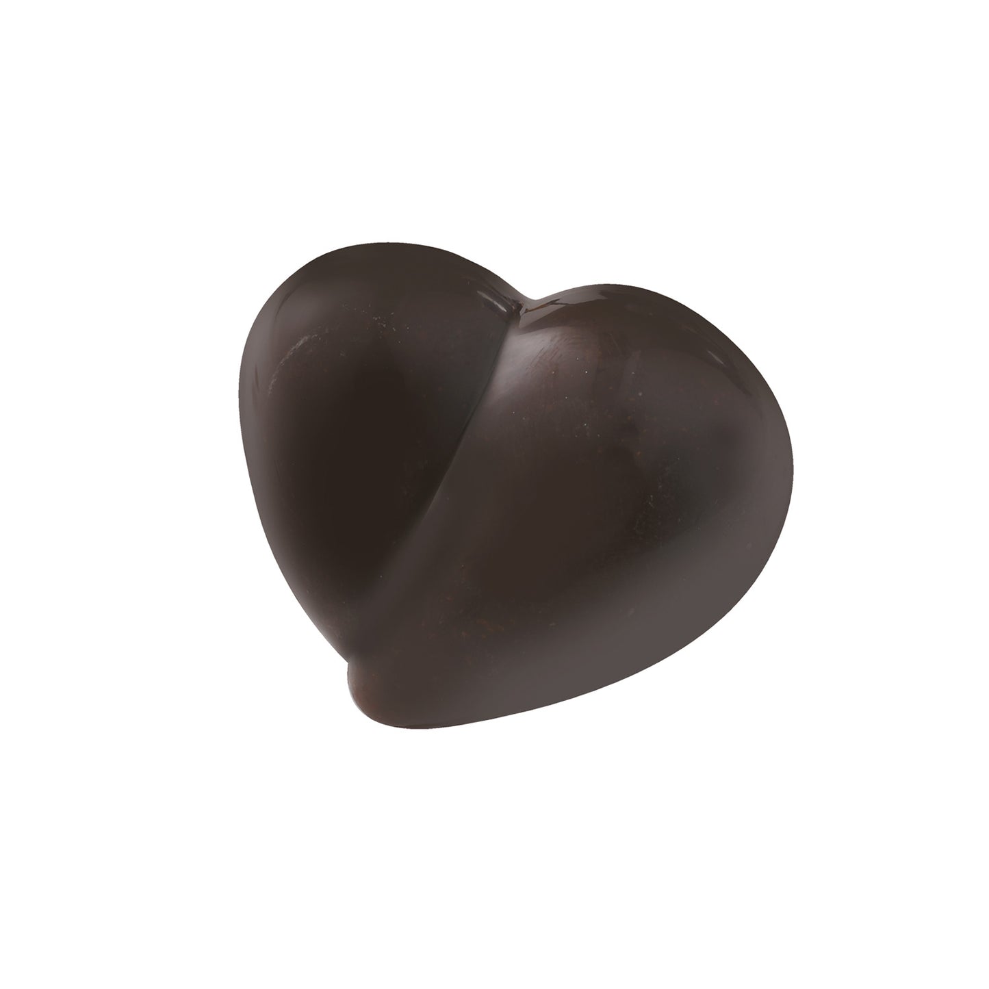 MOLDE POLICARBONATO CON IMANES CORAZÓN 3D 31X27H21MM | 28PZS