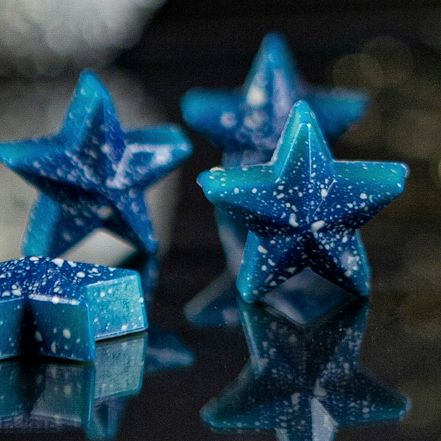 MOULE EN ÉTOILE EN POLYCARBONATE 40x42 H 16MM | 15 PIÈCES