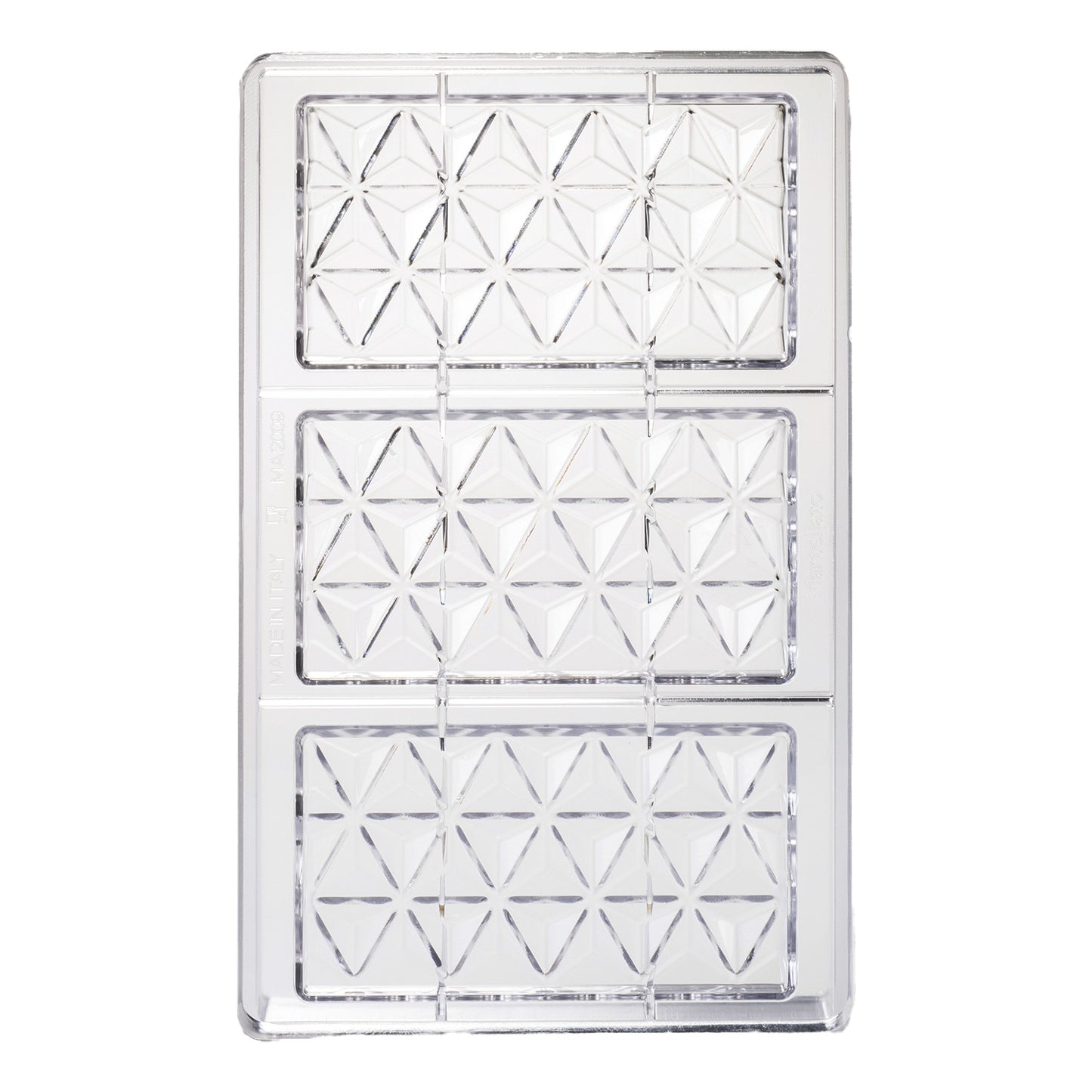 CHOCOLATE MOULD POLYCARBONATE 138X72 H11MM