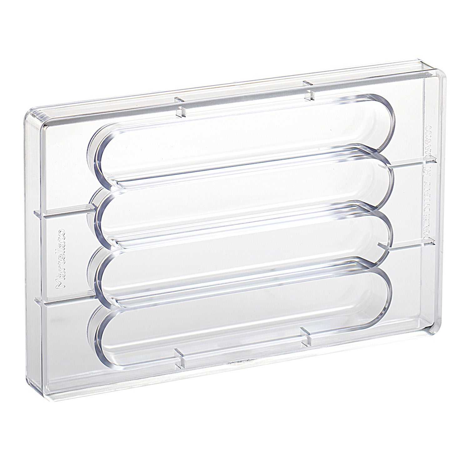 POLYCARBONATE MOLD FLAT 198X35 H 23MM | 4PCS