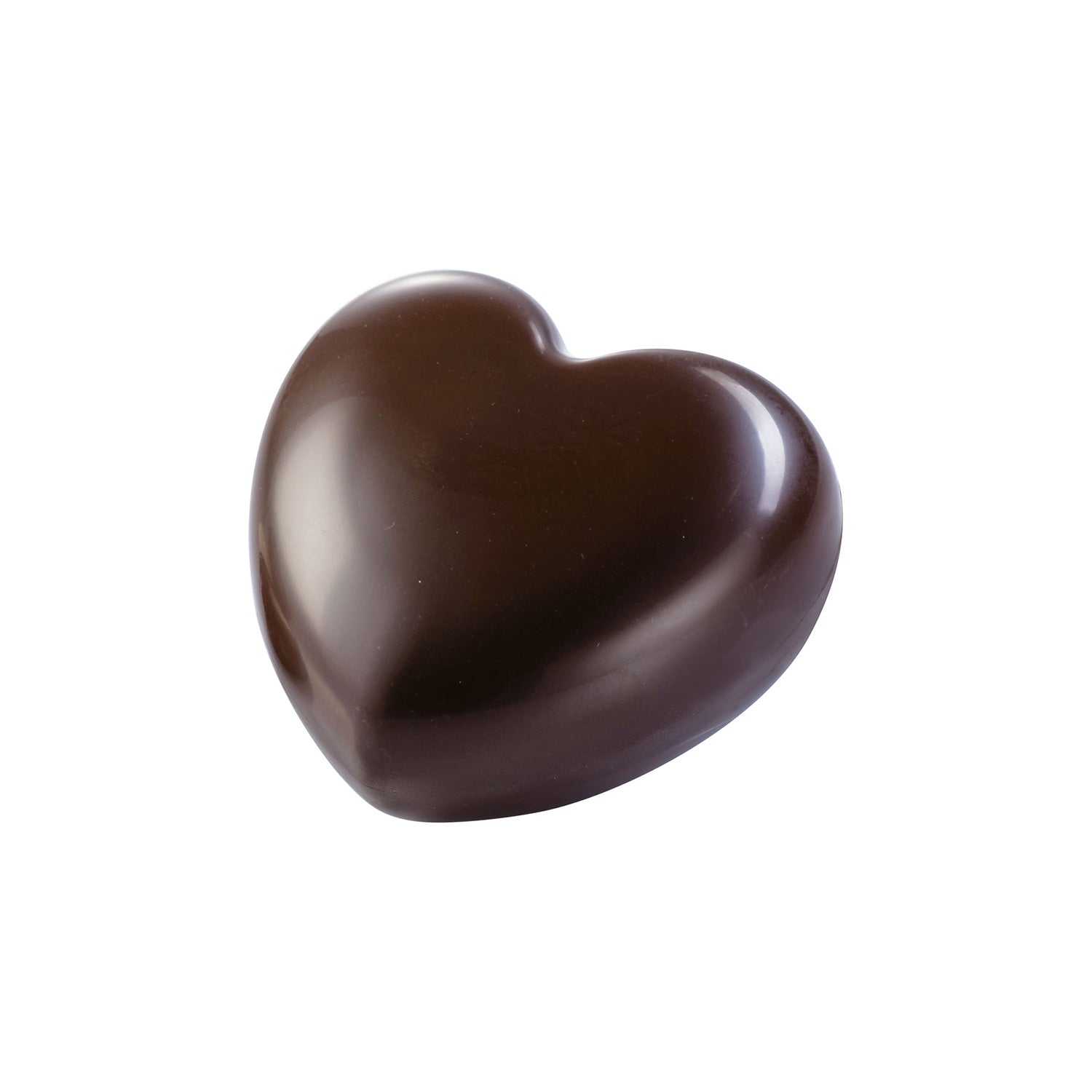 MOULE POLYCARBONATE GRAND COEUR 75X70H22MM | 6PCS