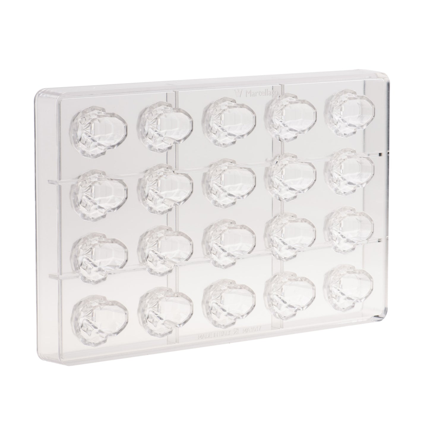MOLDE POLYCARBONATO CALAVERA DIAMOND 37X28 H18MM | 20U