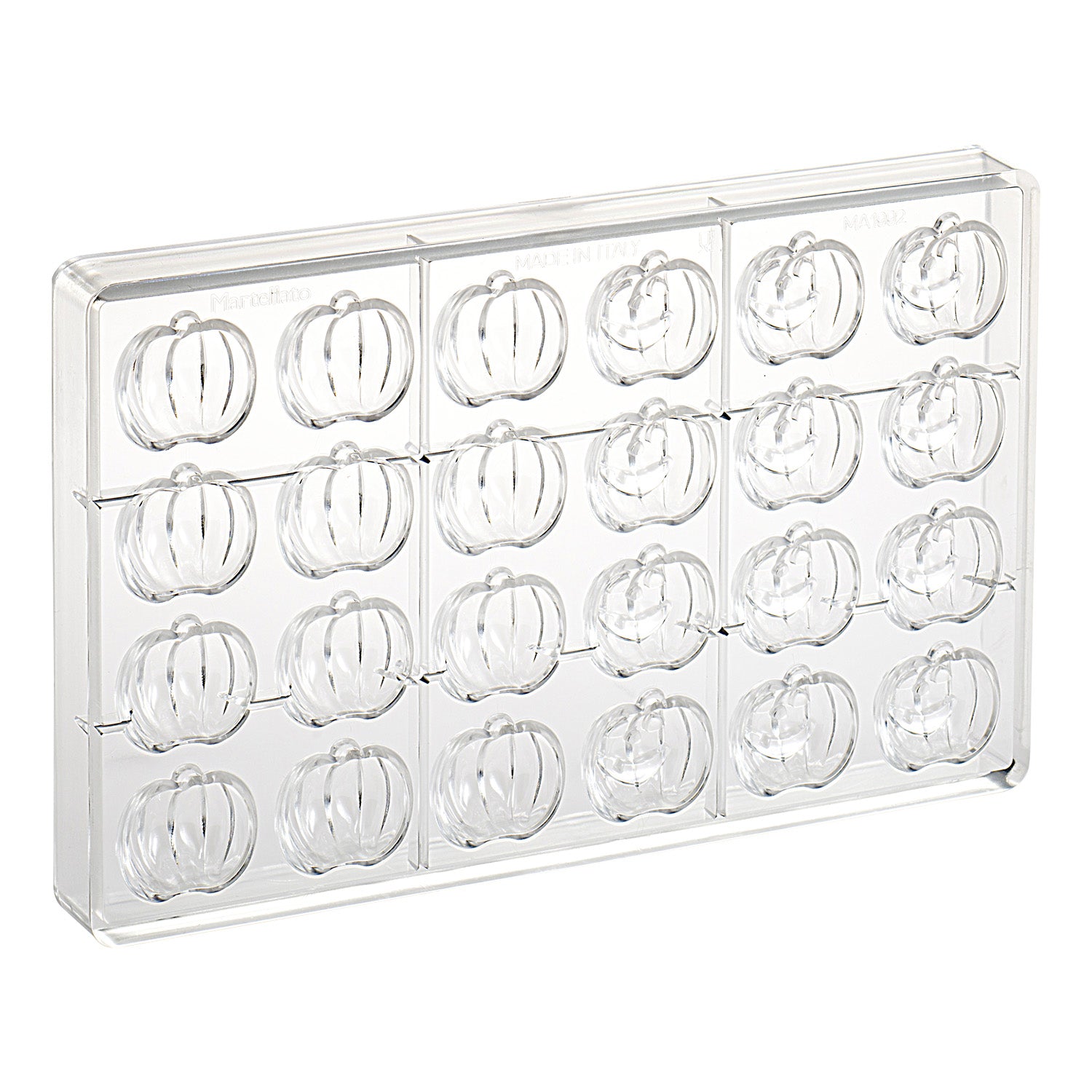POLYCARBONATE PUMPKIN MOULD 34x31 H15MM | 24 PCS