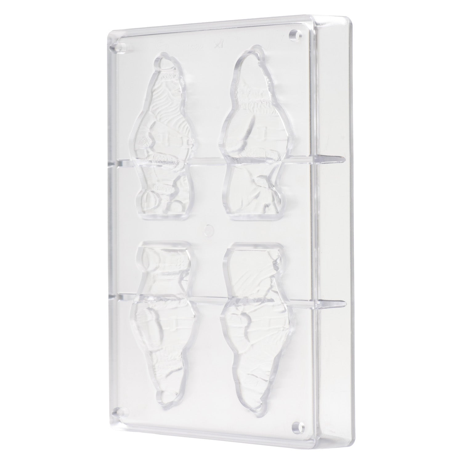 STAMPO POLICARBONATO CIOCCOLATO BABBO NATALE 105X56MM