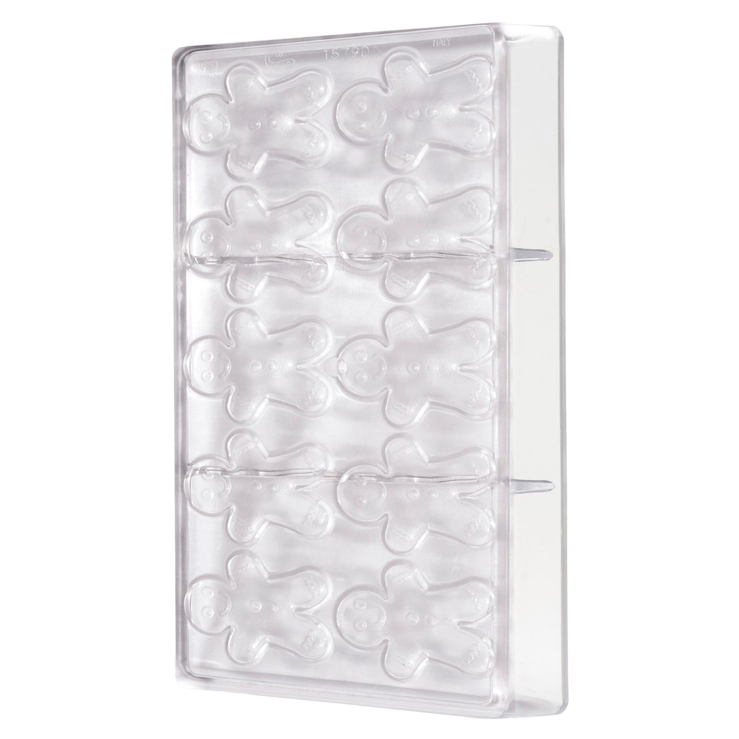 CHOCOLATE POLYCARBONATE MOULD GINGERBREAD 60X45,8 H8,5MM