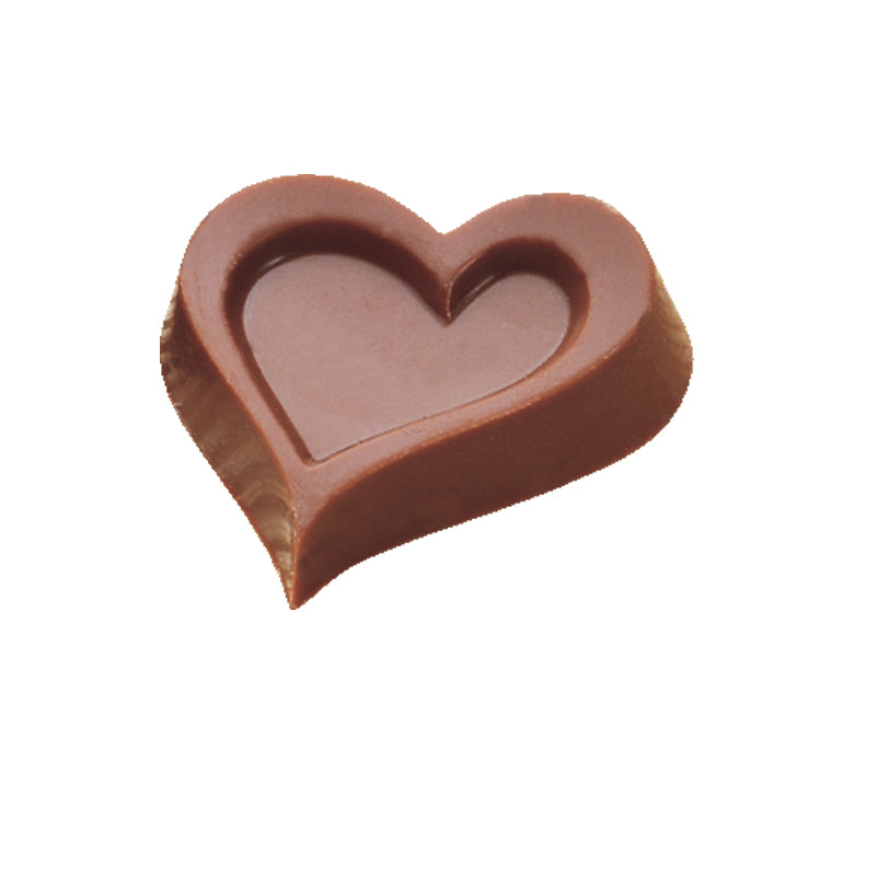 MOLDE POLICARBONATO CORAZON 40X42X15MM 15 PIEZAS
