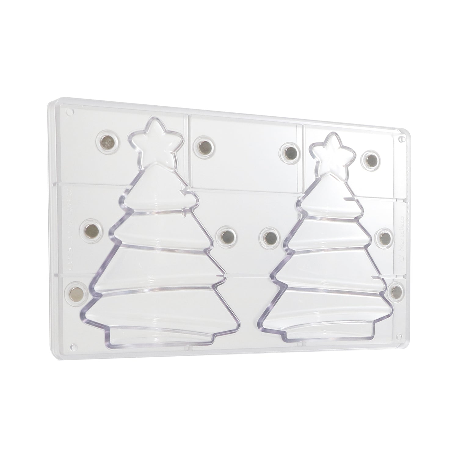 MOLDE POLICARBONATO MAGNETICO ÁRBOL NAVIDAD 3D Ø 11XH15.2CM