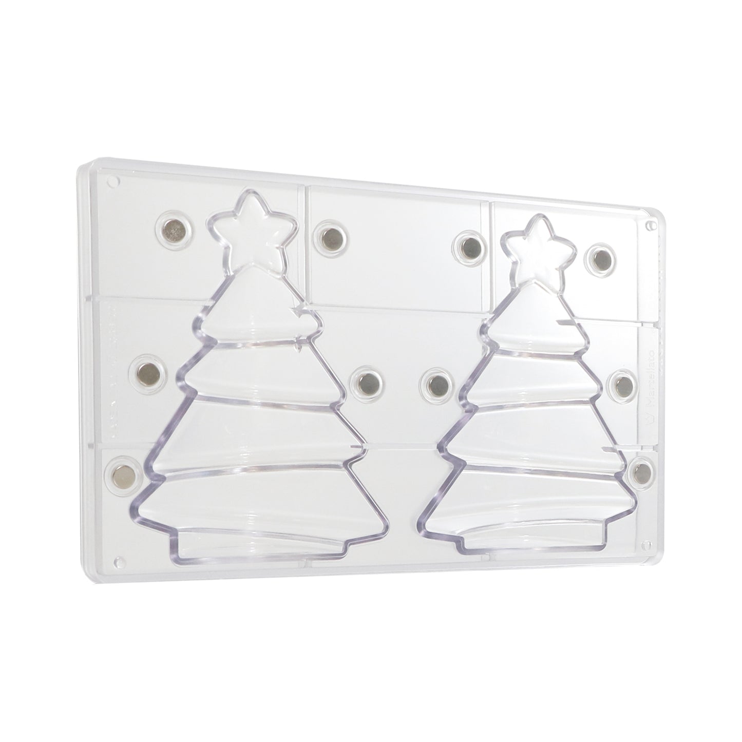 MOLDE POLICARBONATO MAGNETICO ÁRBOL NAVIDAD 3D Ø 11XH15.2CM