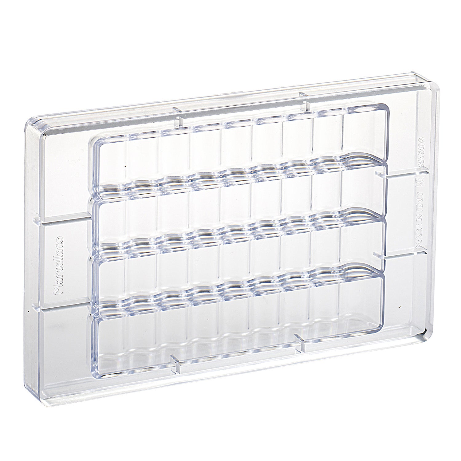 POLYCARBONATE MOULD WAVES 198X35 H23MM | 4 PCS