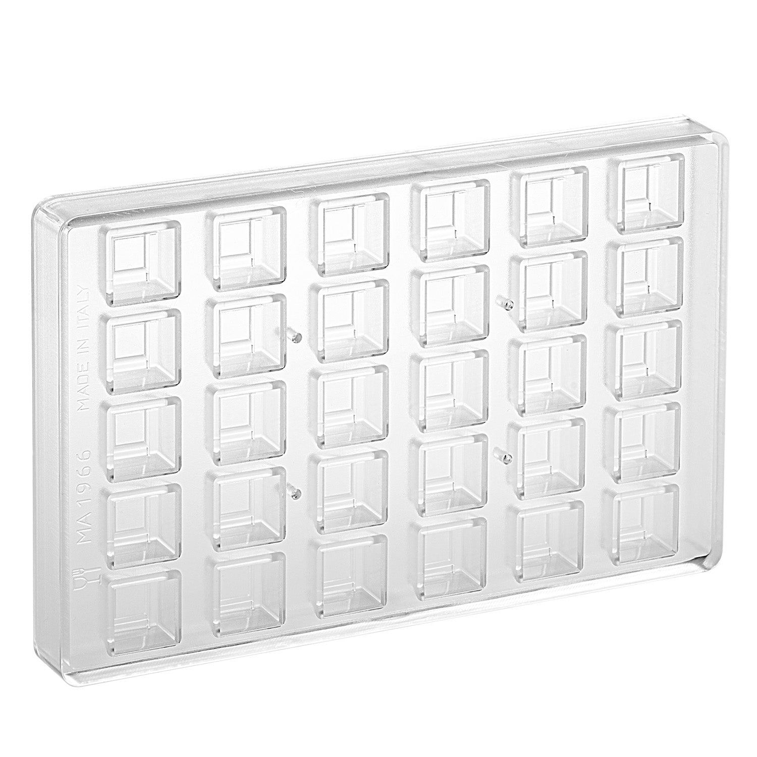 MOLDE POLICARBONATO PRALINE 25X25MM H15MM | 30 PIEZAS