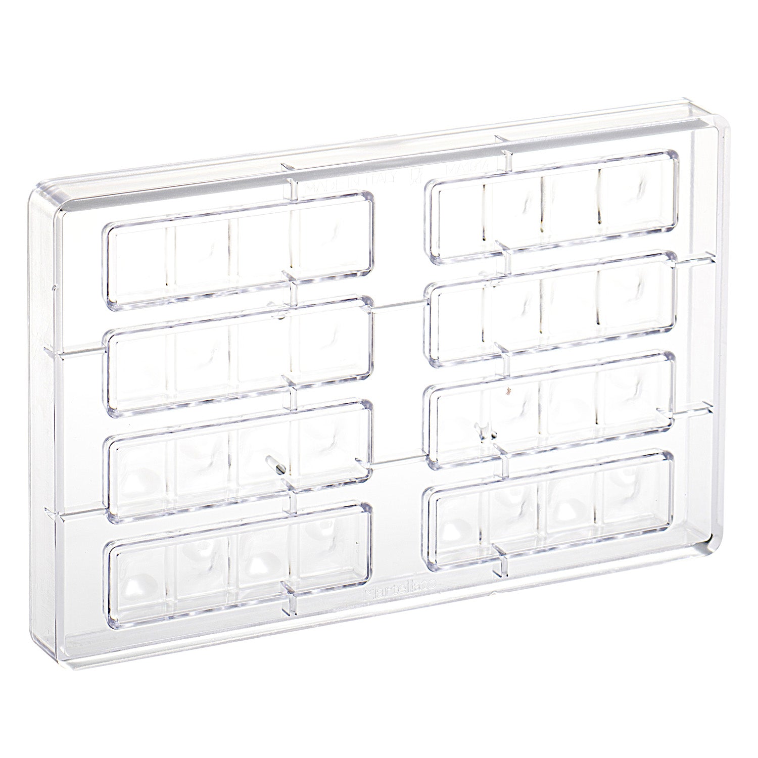 MOLDE POLICARBONATO SNACK 100X26MM H16MM | 8 PIEZAS
