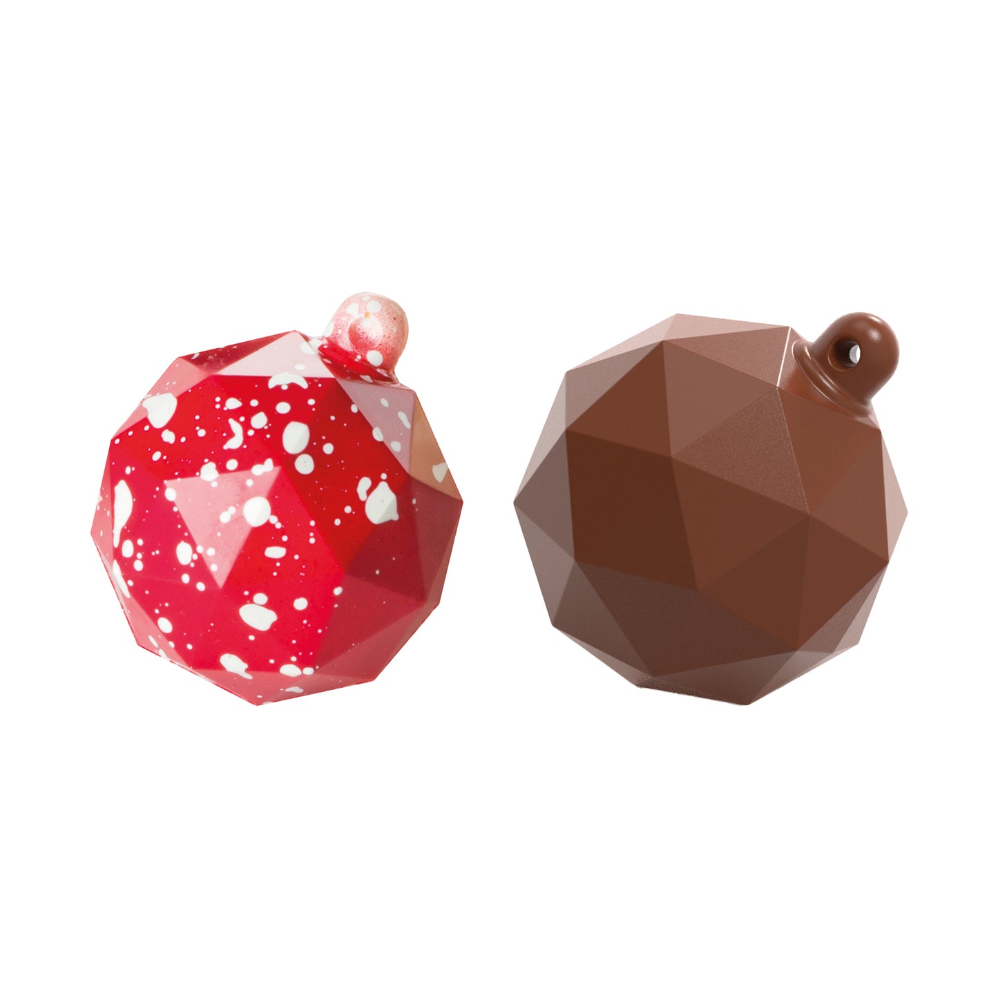 MOLDE POLICARBONATO MAGNÉTICO BOLA NAVIDAD 3D Ø 62XH72MM