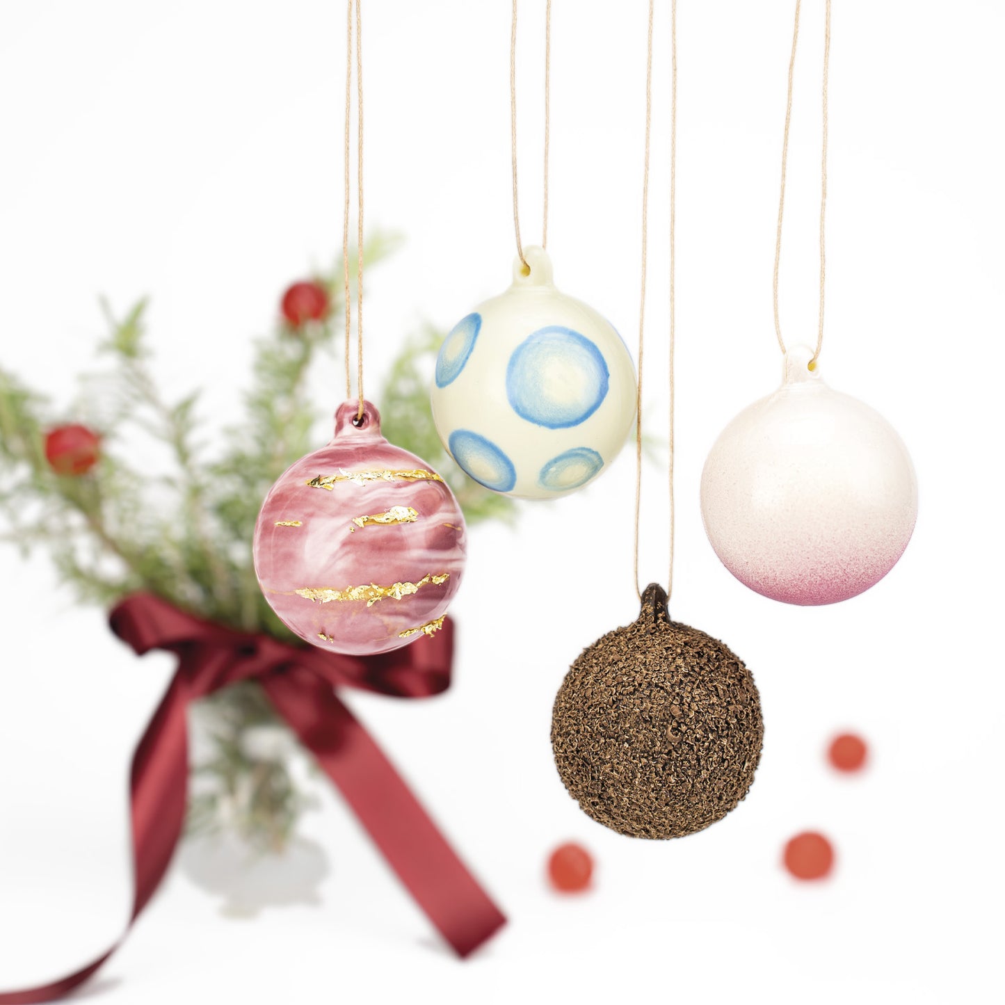 POLYCARBONATO 3D CHRISTMAS BALL MOULD 275 x 175 mm | 6 PIECE