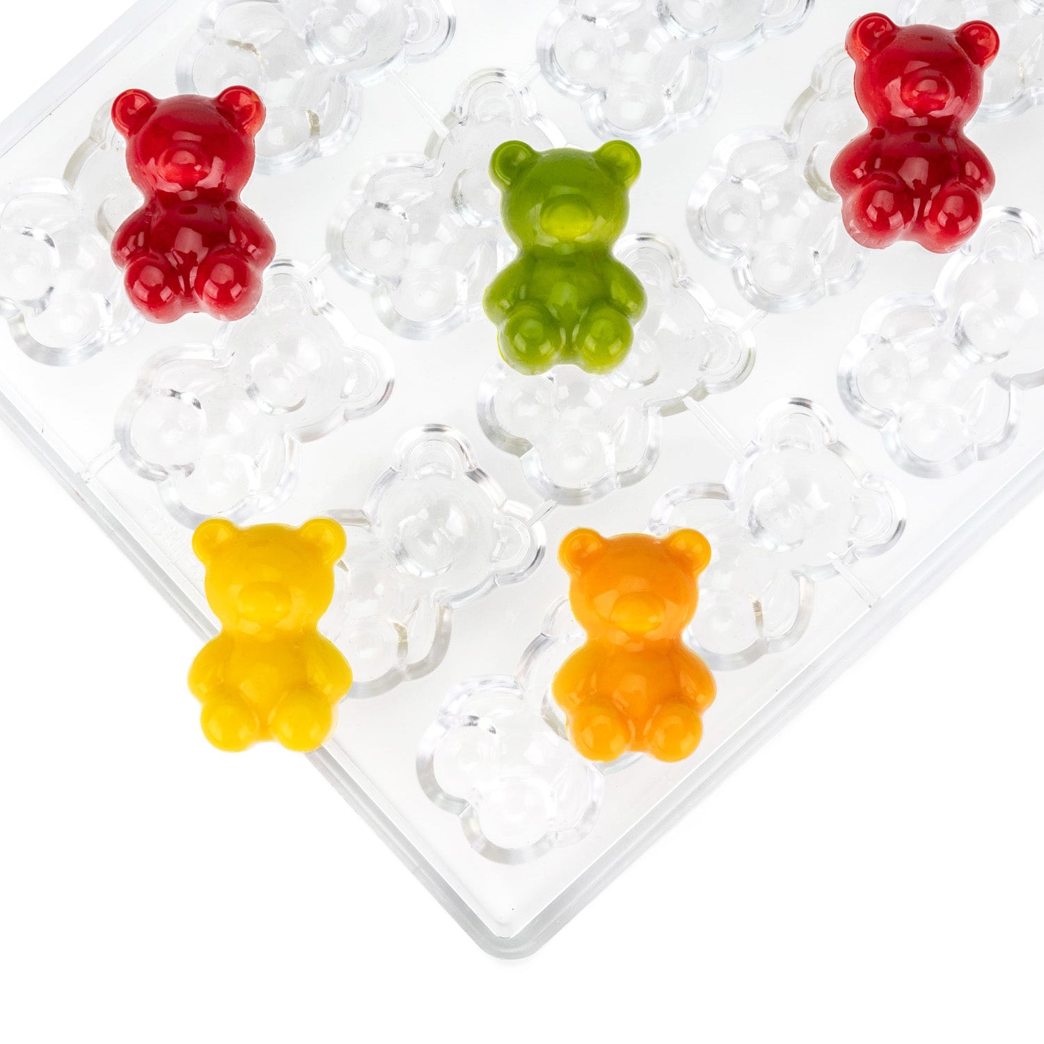 MOULE EN POLYCARBONATE OURSON MIGNON - 275X175,25,5MM - 20 P