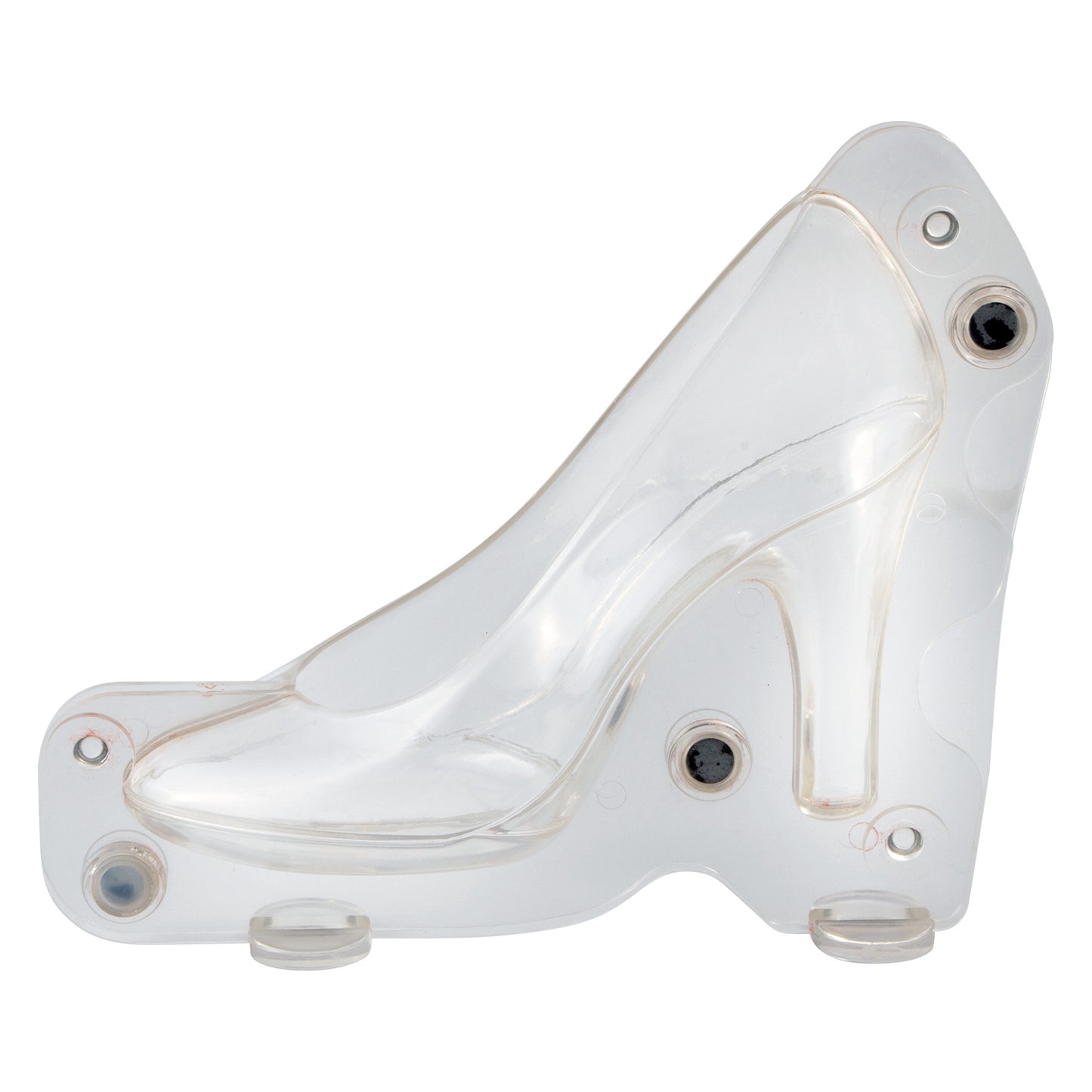 MOULE À TALON DE CHAUSSURE EN POLYCARBONATE 160X70 H120MM