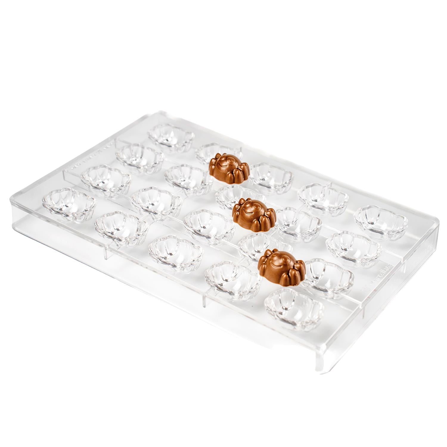 MOLDE POLICARBONATO ARAÑA SIMPÁTICA 34X26H17MM 20 PIEZAS