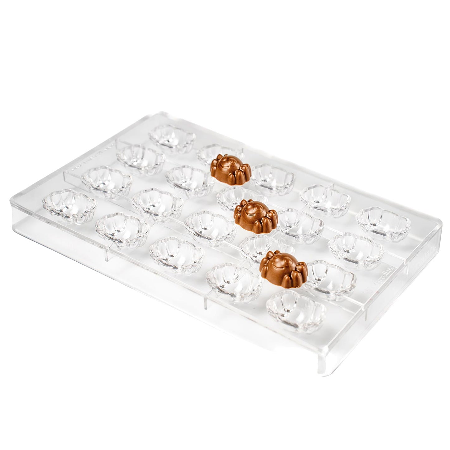 MOLDE POLICARBONATO ARAÑA SIMPÁTICA 34X26H17MM 20 PIEZAS