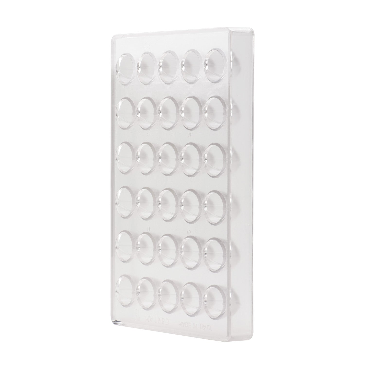 CHOCOLATE POLYCARBONATE MOULD 30 PCS 7GR  26X26 H20MM
