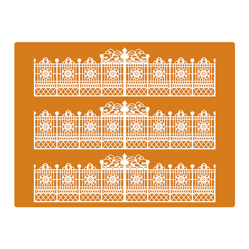 PLANTILLA PARA SWEET LACE CASTILLO 30X40CM.