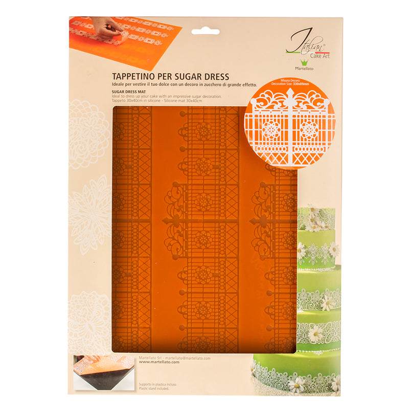 MOLDE PARA FITA DOCE CASTELO 30X40 CM