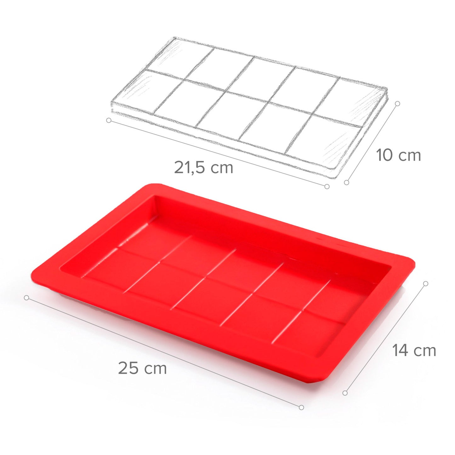 STAMPO IN SILICONE PER CIOCCOLATINI CLASSICI- DK HOME BAKING