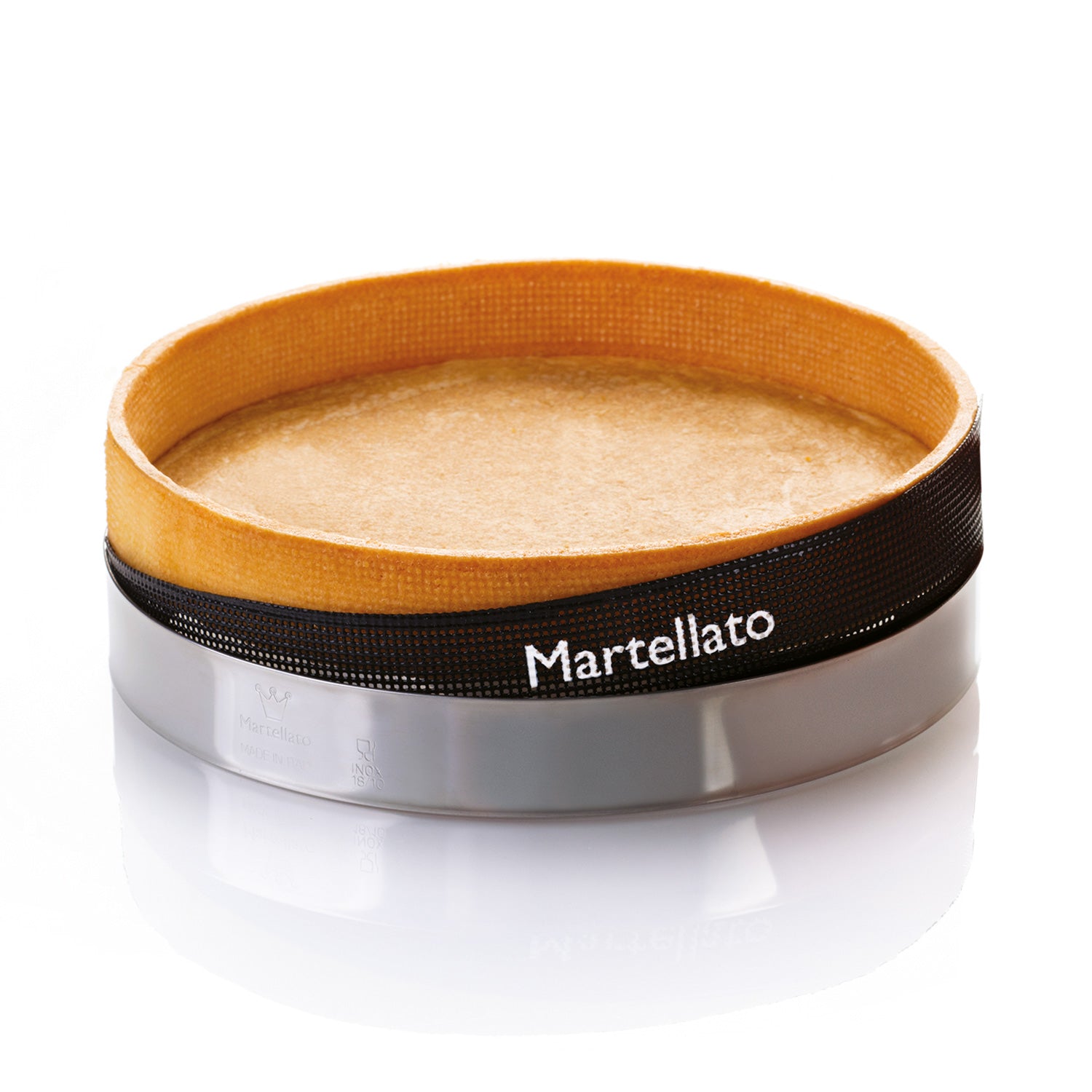 MOULE ROND INOX Ø 18CM H 3,5CM