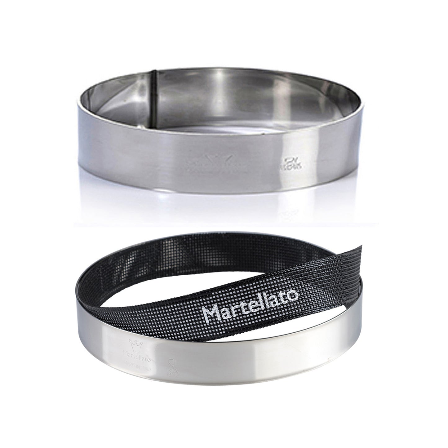 MOLDE ARO ACERO INOX.DIAM 18H5CM