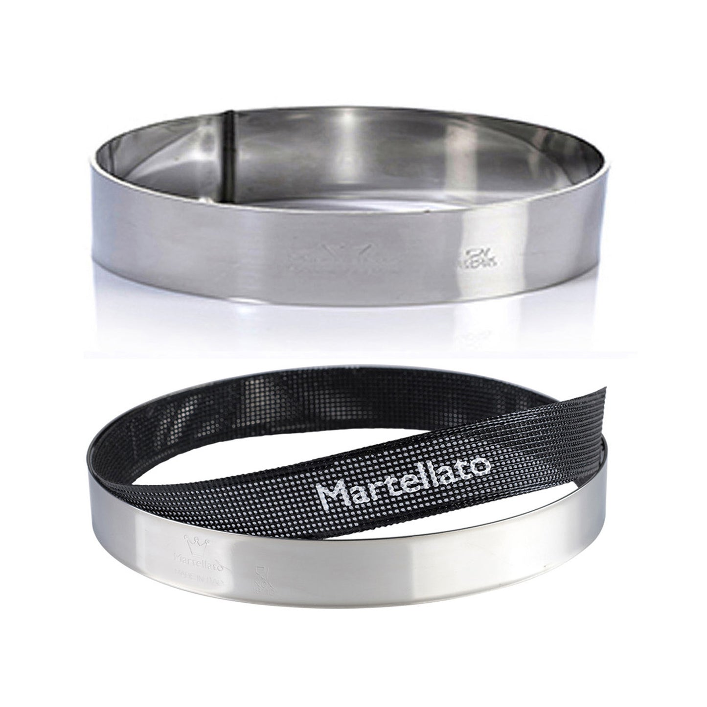 MOLDE ARO ACERO INOX. DIAM 20H5CM