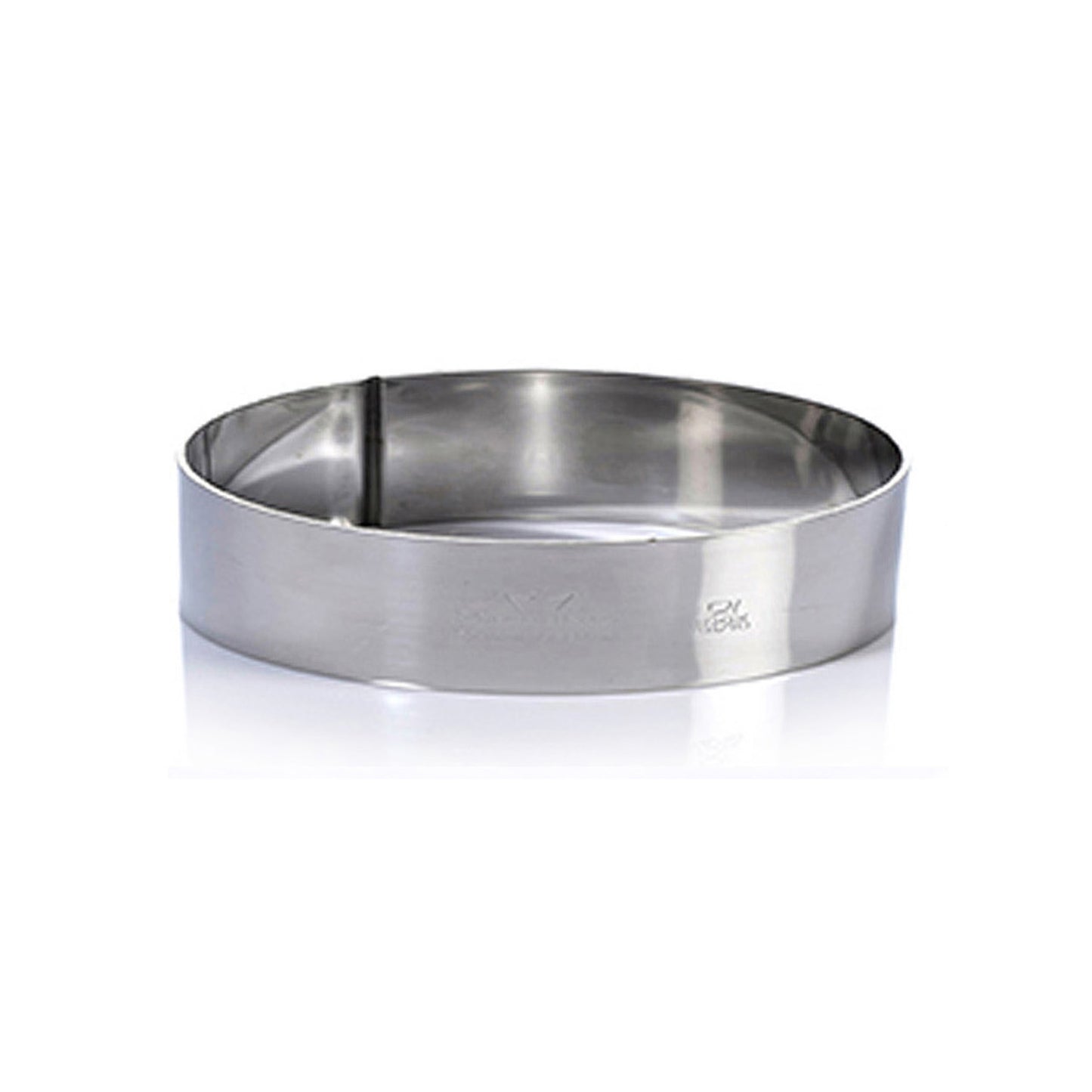MOLDE ARO ACERO INOX. DIAM 16H5CM