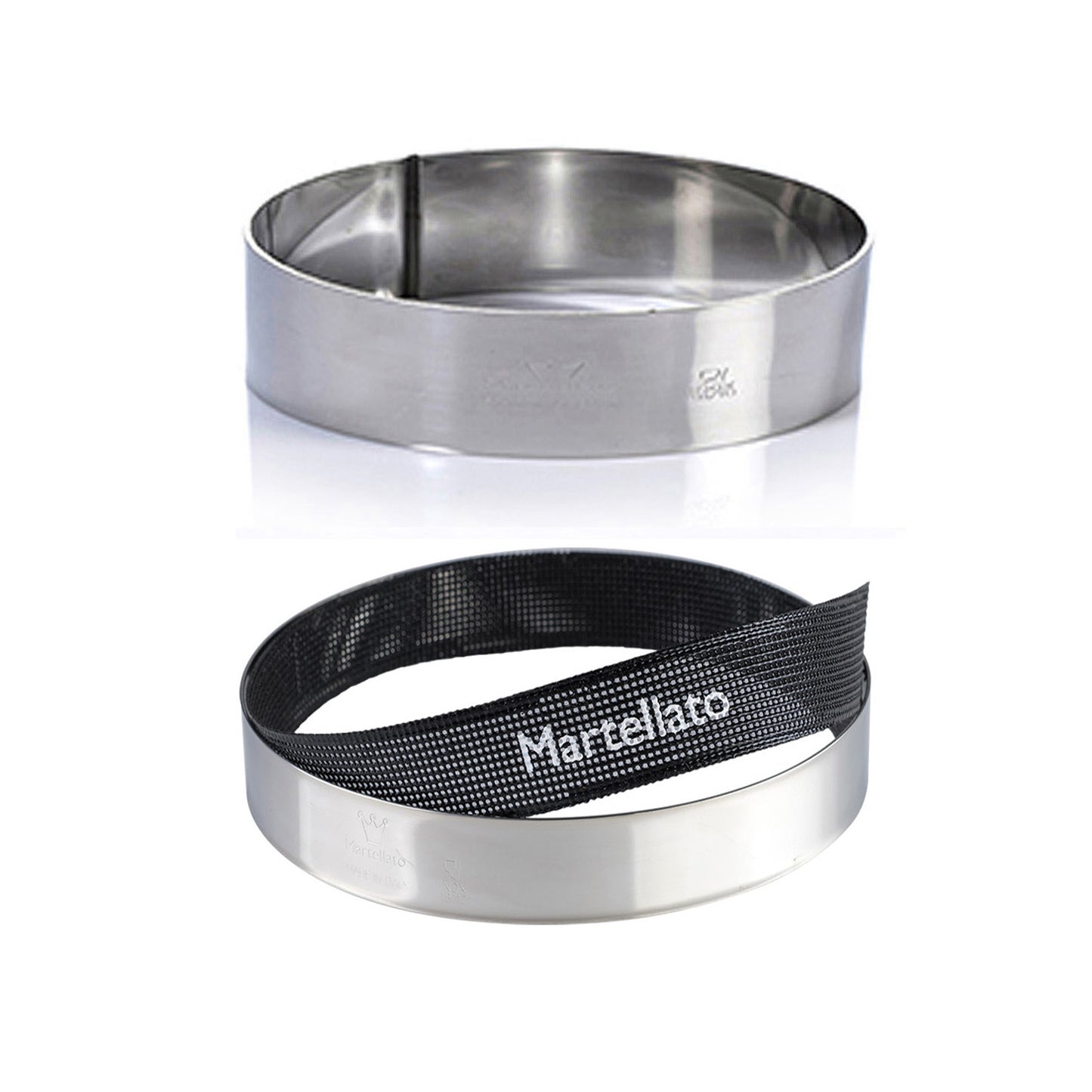 MOLDE ARO ACERO INOX. DIAM 16H5CM