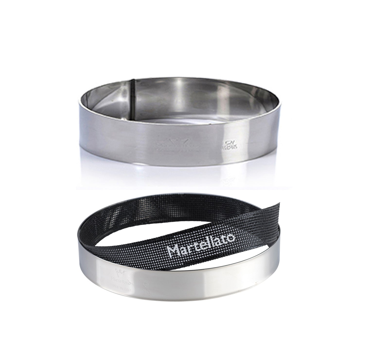 MOLDE ARO ACERO INOX.DIAM 16H4CM
