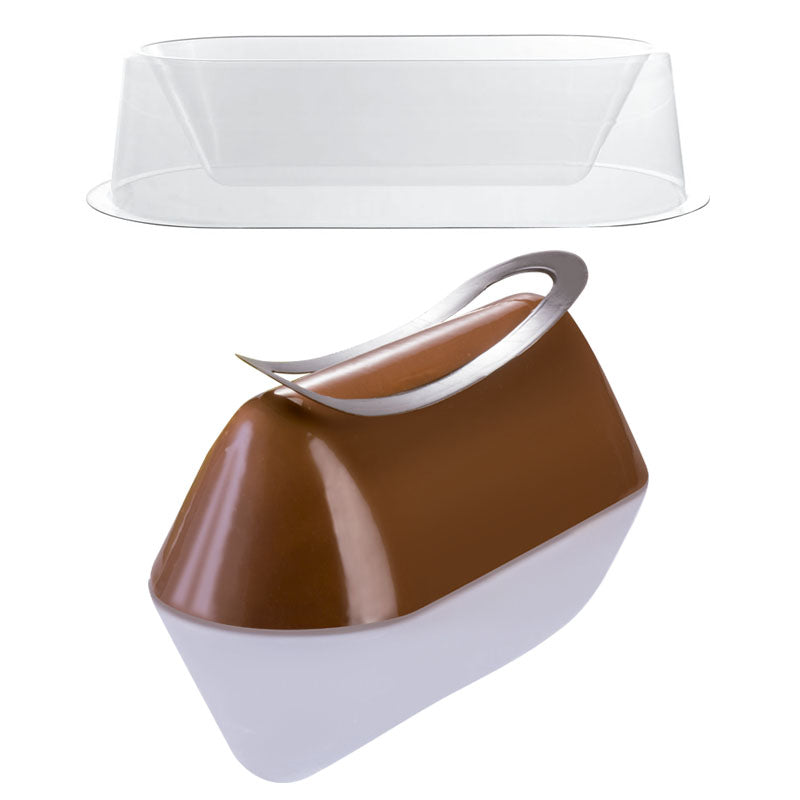 MOLDE PLASTICO TERMOFORMADO GIANDUIA 284X116XH80MM - 1400ML