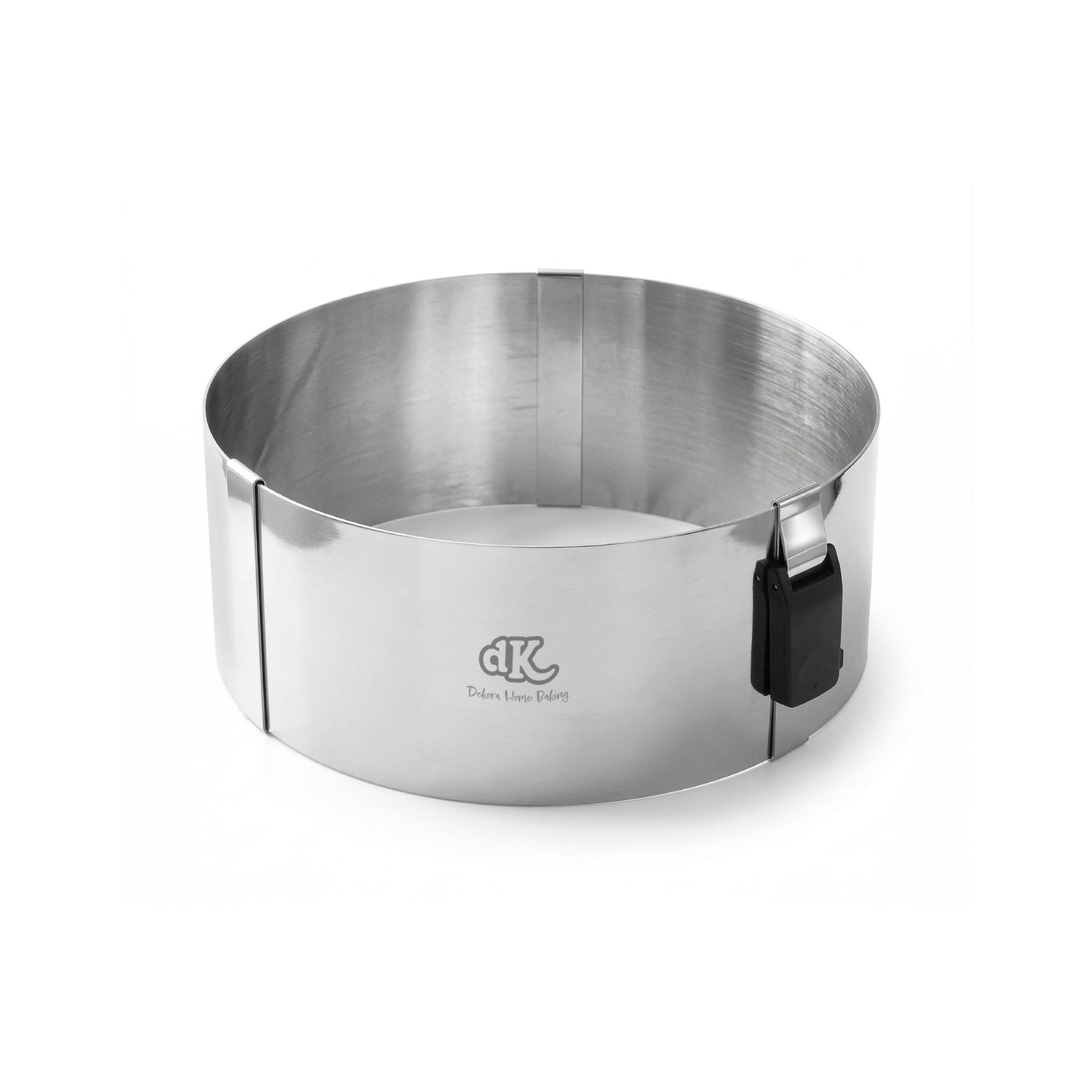 MOULE ROND EXTENSIBLE EN ACIER INOXYDABLEØ 18-30 H 10CM- HOM