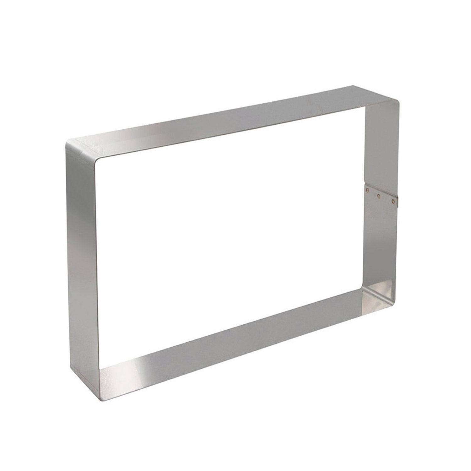  STAMPO RETTANGOLARE IN ACCIAIO INOX 59 x 39,5 X H 5 CM