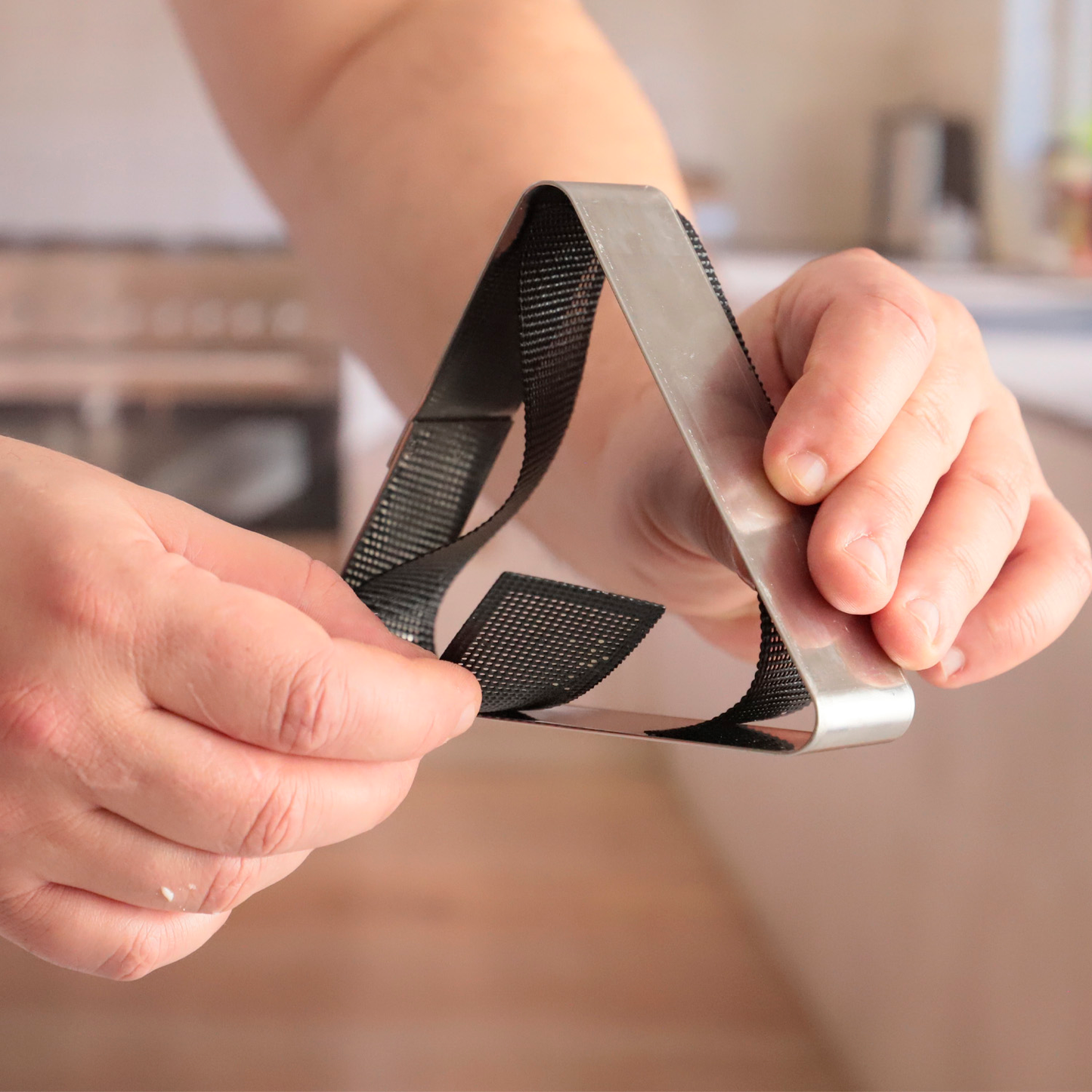 MOLDE A.INOX.TREE NEW YORK ROLL 120X116  H 35 MM