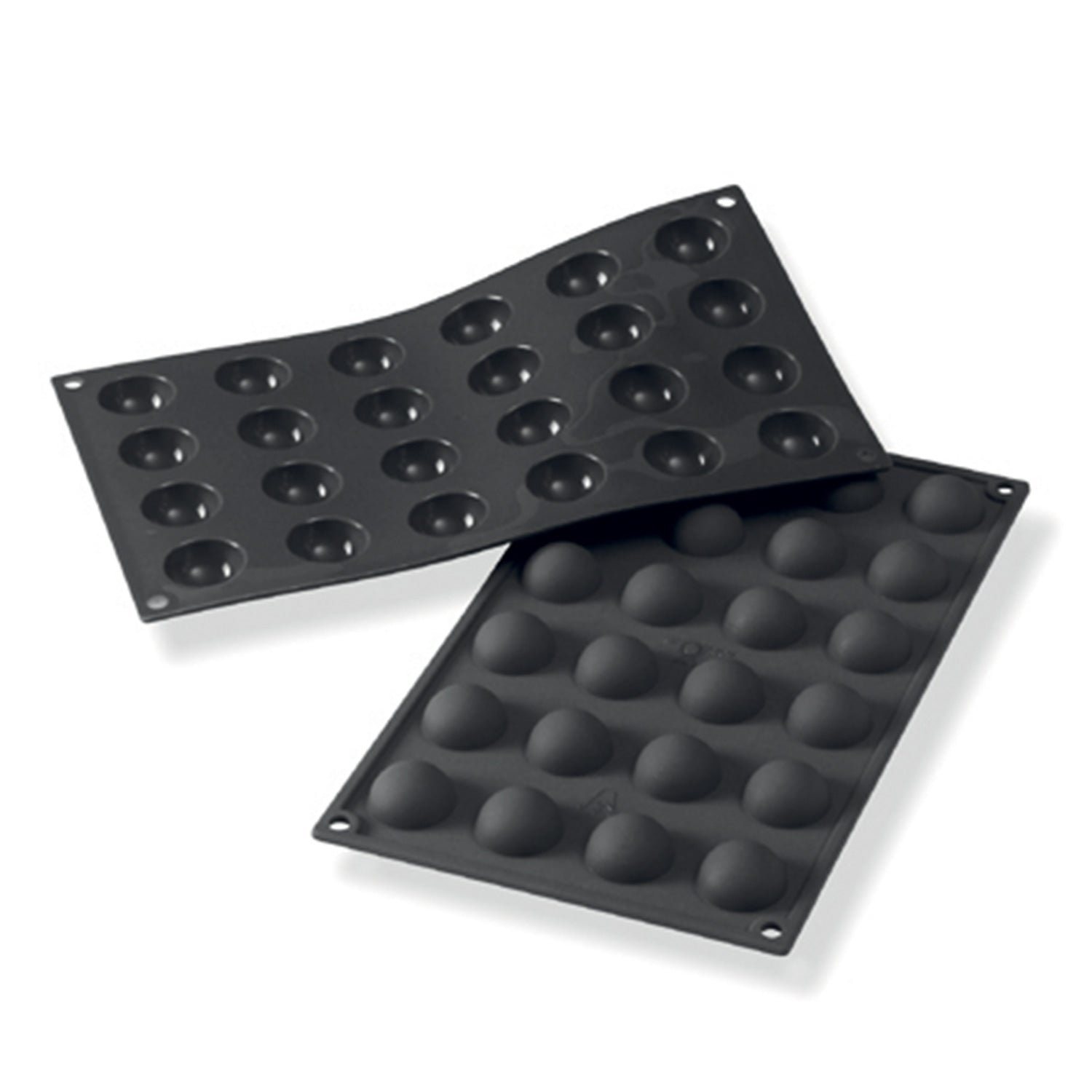 MOULE SILICONFLEX 24 SEMI-SPHÈRES Ø 30MM X H 15MM