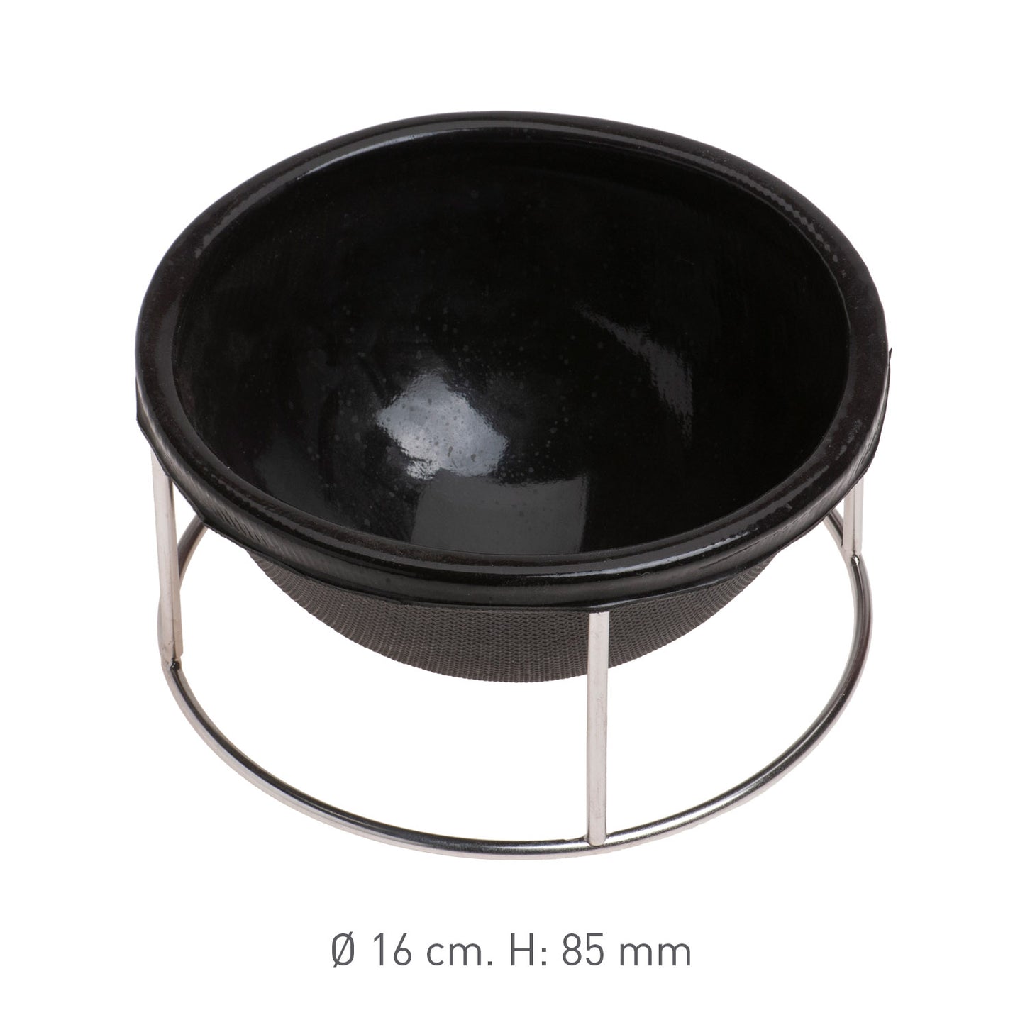MOLDE SILICONA MEDIA ESFERA C/SOPORTE Ø 160 H 85MM Vol 112CL